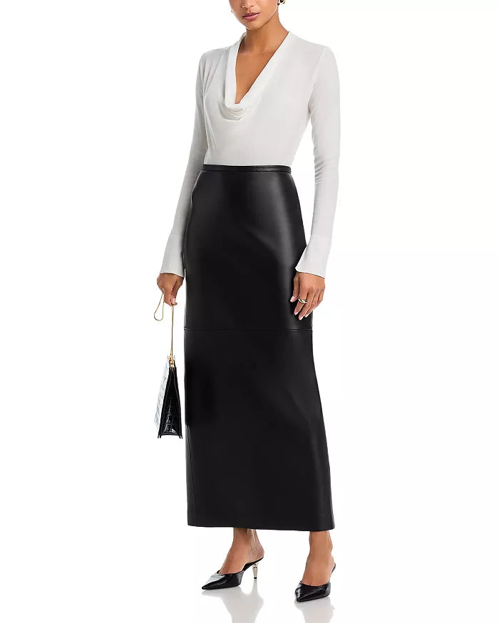 Natia Cowl Neck Top - Ivory