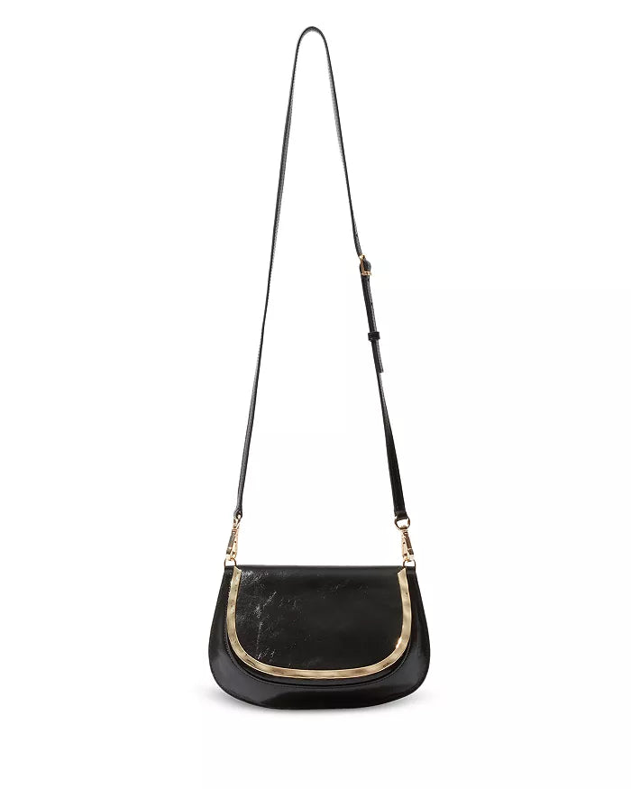 Logan Shiny Leather Crossbody