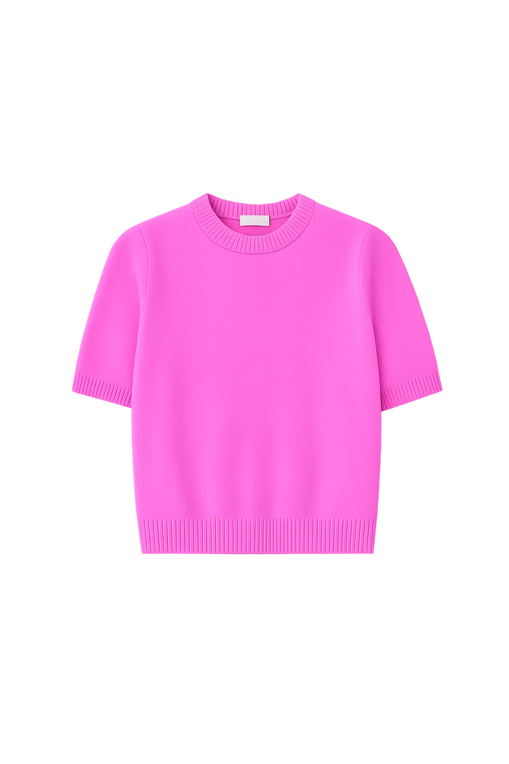 Autumn Cashmere Cropped Short Sleeve Crew