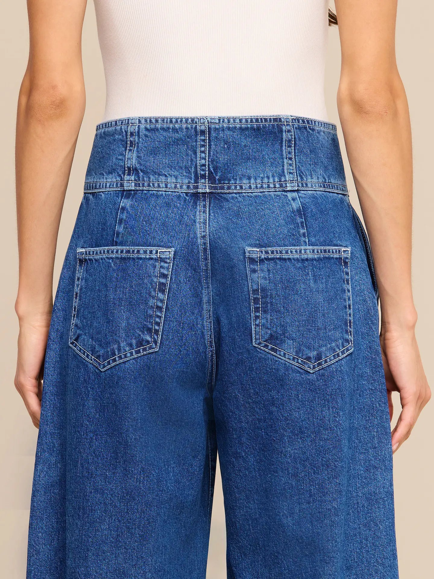 L'Agence Sonja Ultra High-Rise Corset Jean
