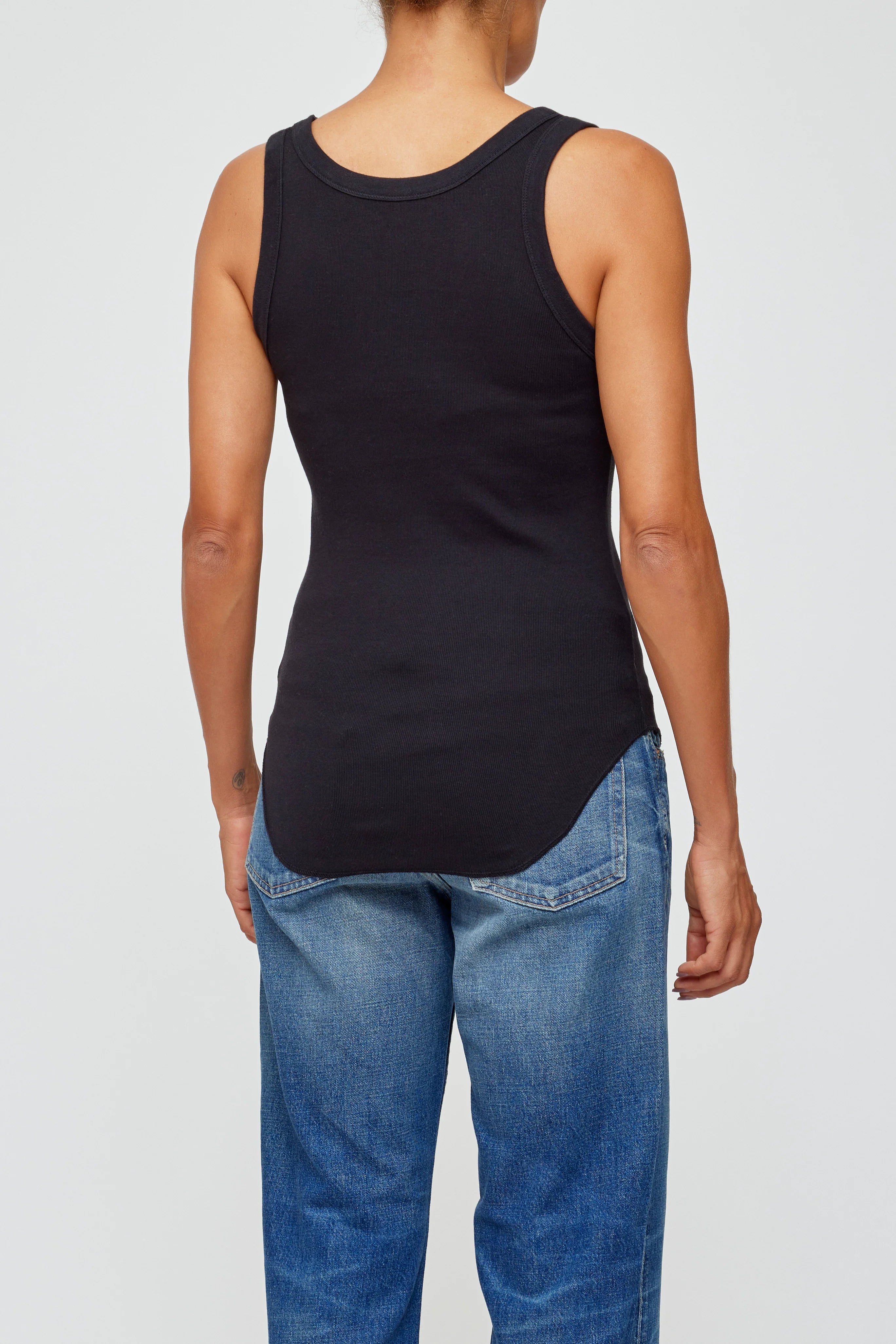 Mouse Vintage 2Face Tank - Black