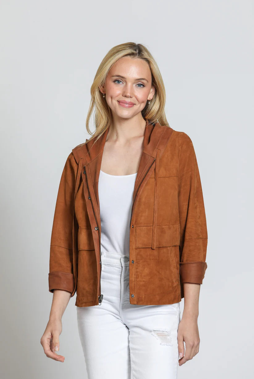 Double Faced Snap Front Jacket