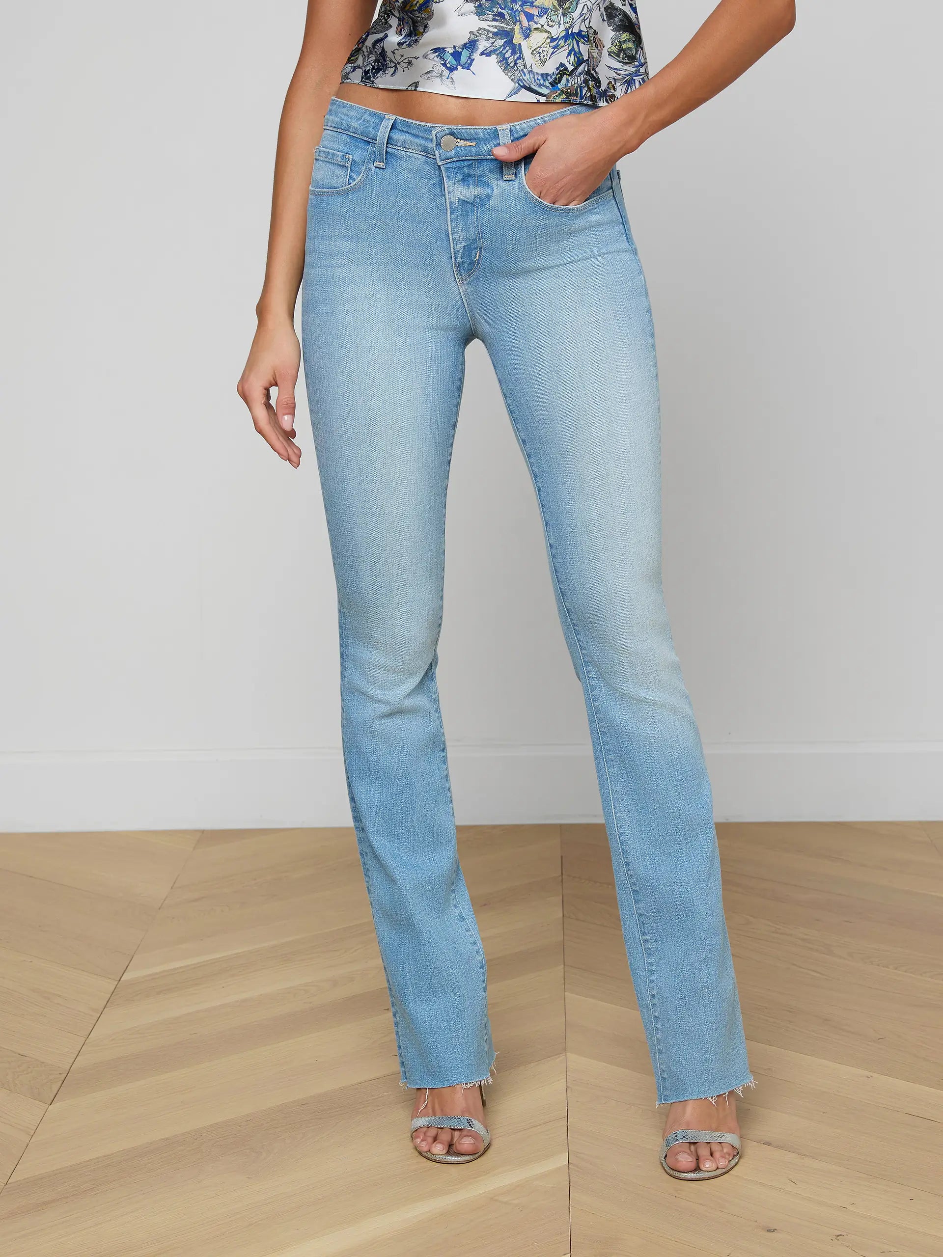 L'Agence Ruth High-Rise Straight - Rosedale