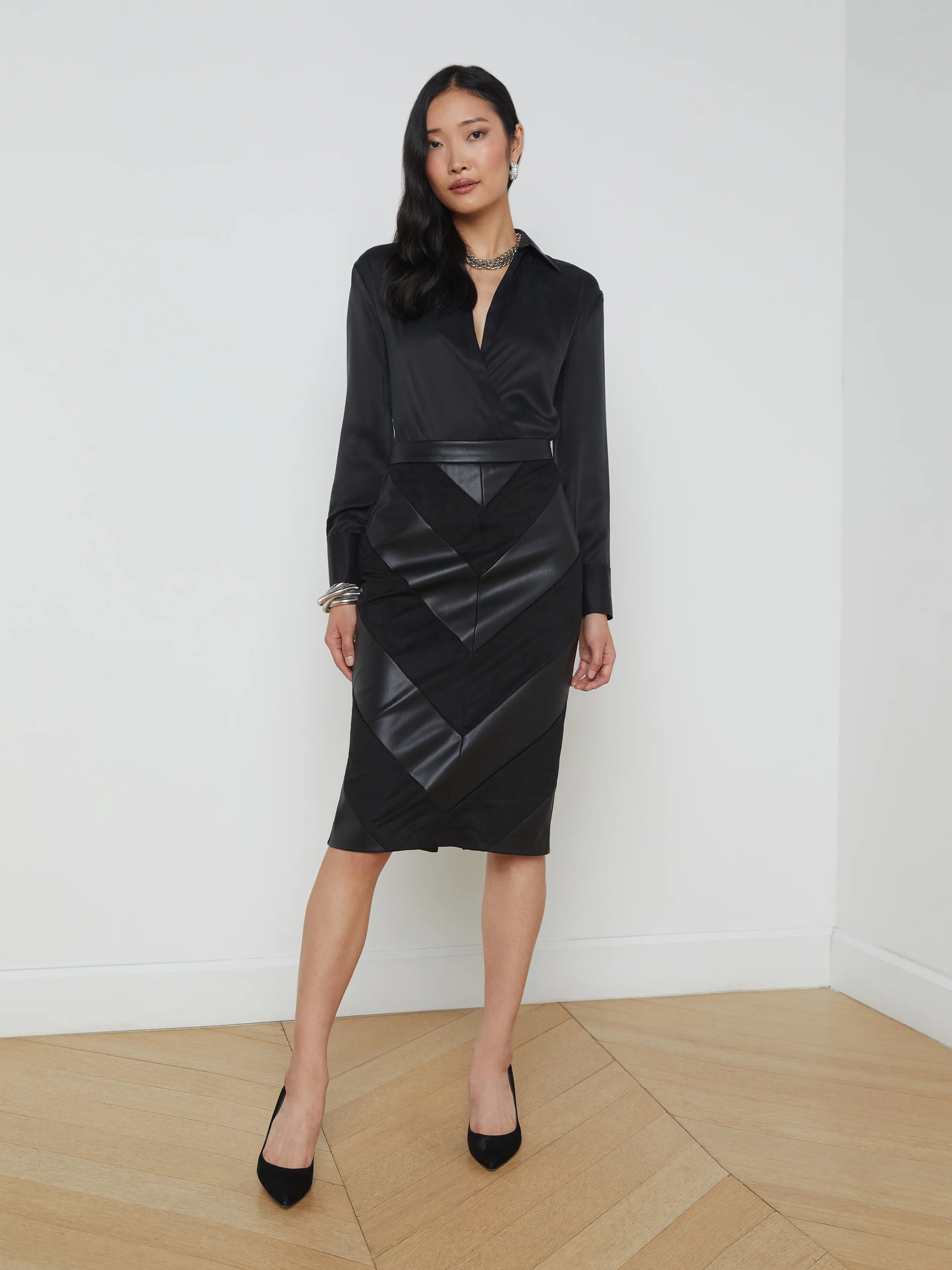 Erma Patchwork Skirt