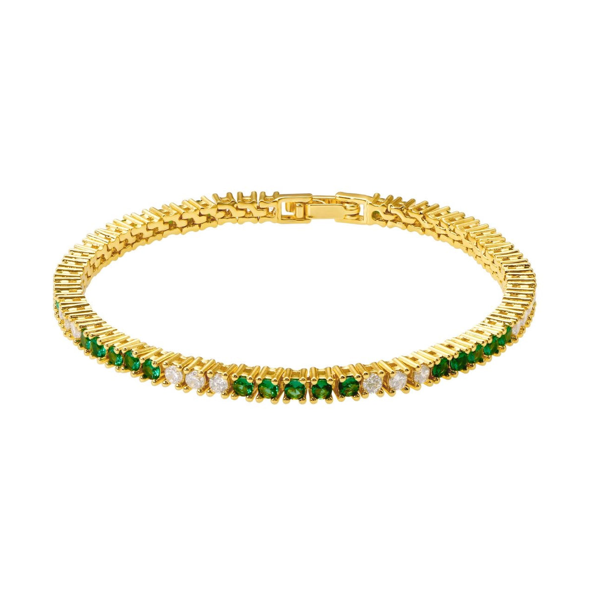Josephine Emerald Tennis Bracelet