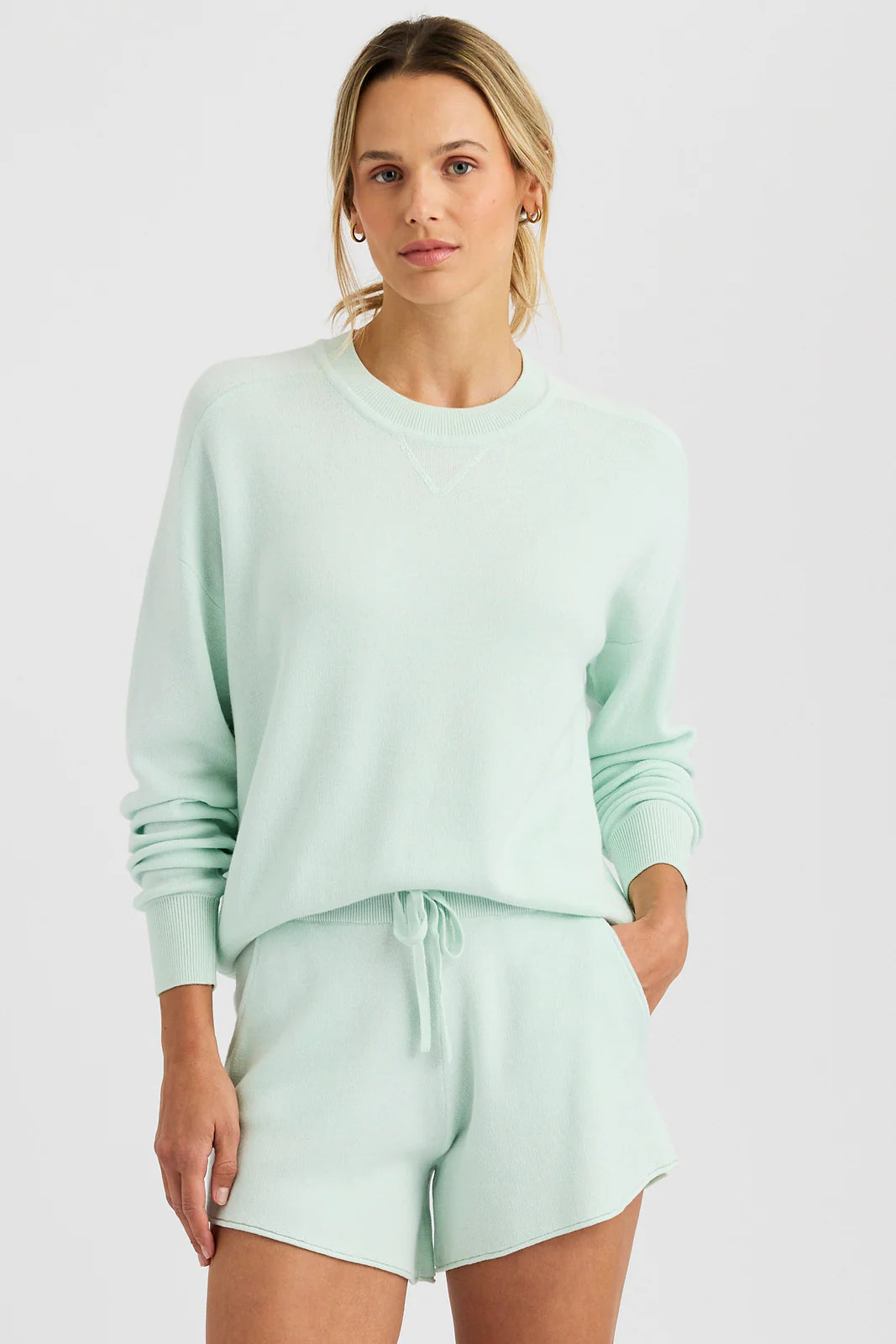 One Grey Day Warwick Pullover - Bermuda