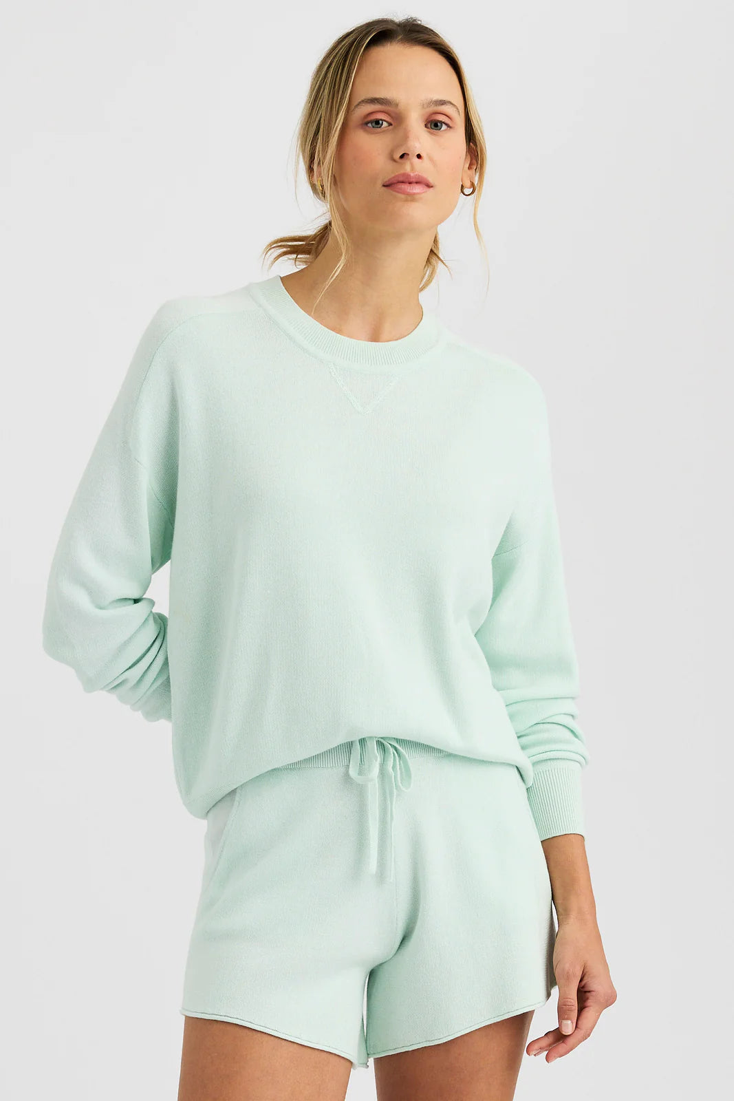 One Grey Day Warwick Pullover - Bermuda