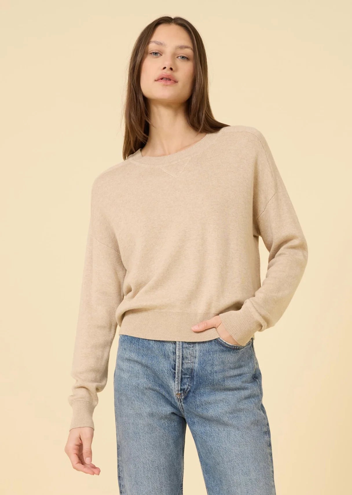 Warwick Pullover - Latte