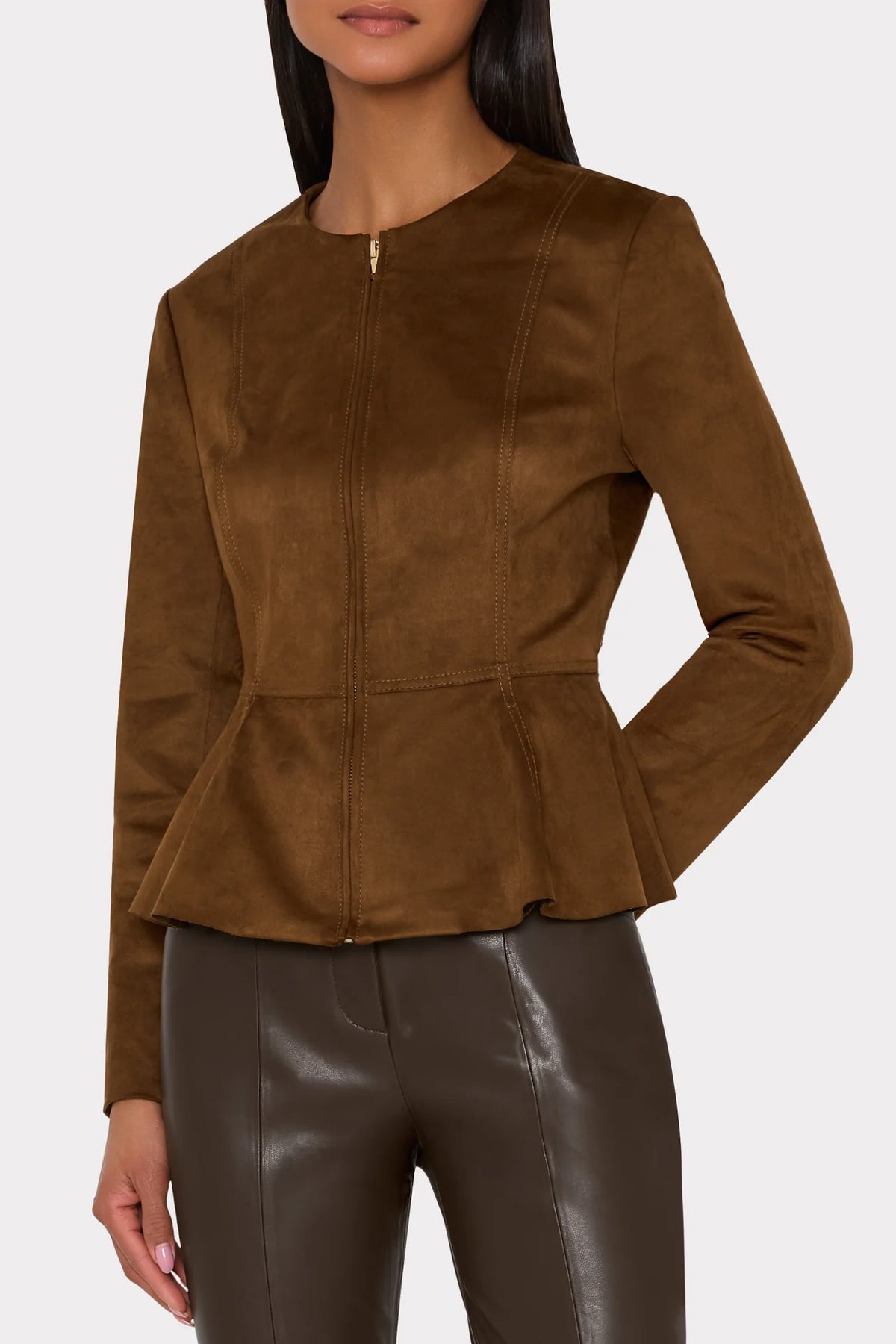 Milly Reina Suede Jacket