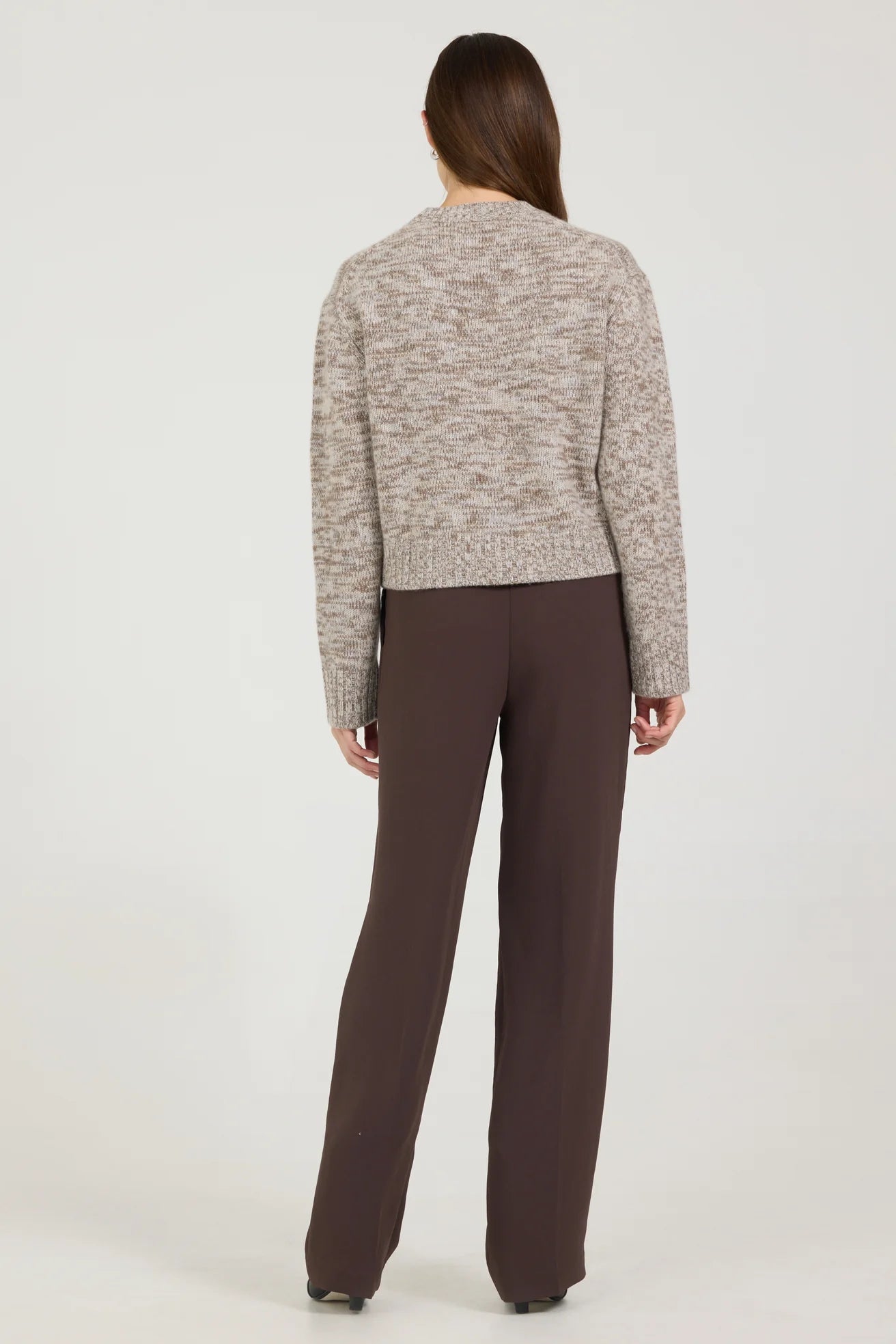 One Grey Day Greer Cashmere Crewneck