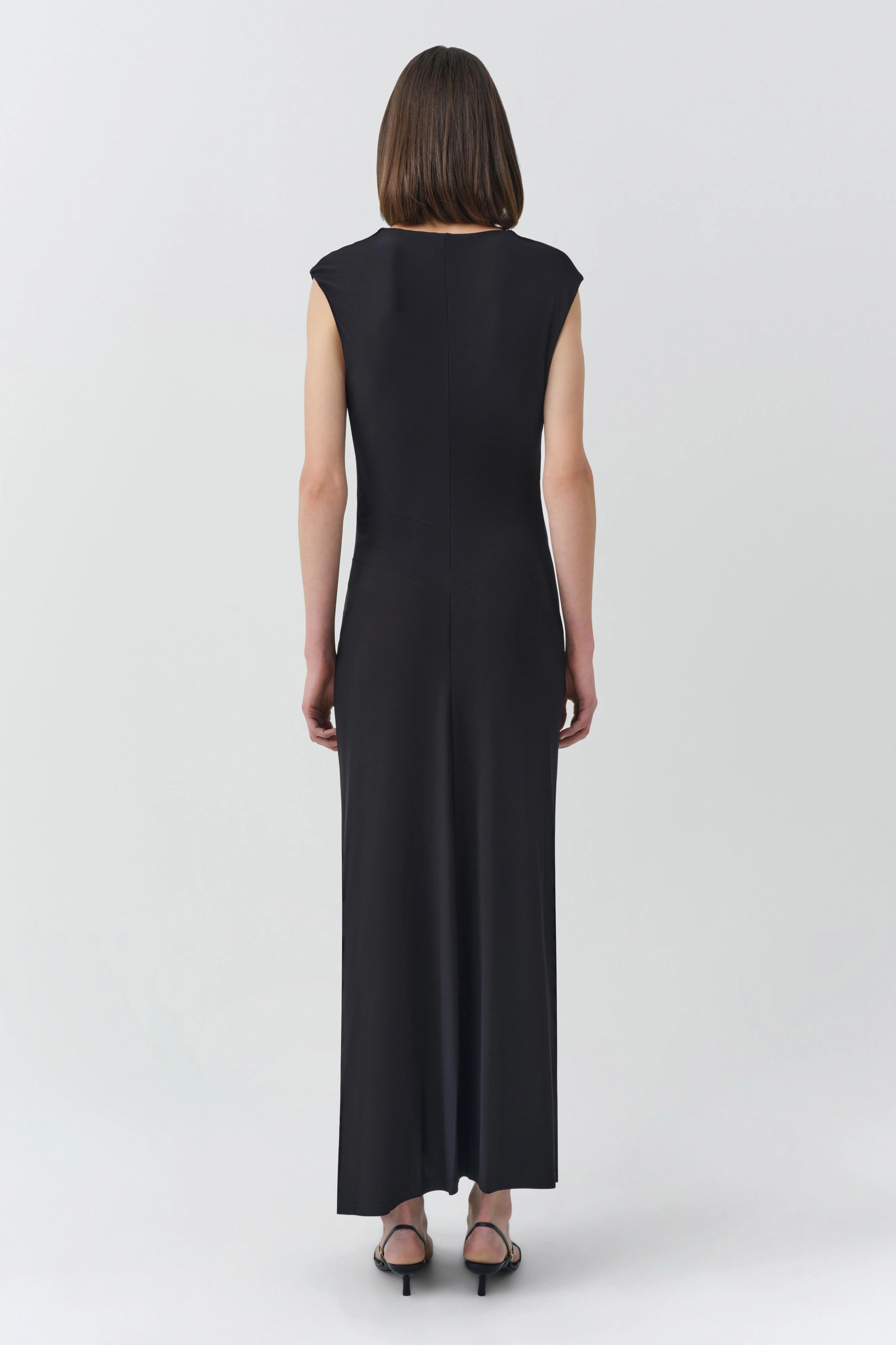 Simkhai Signature Acacia Dress - Black