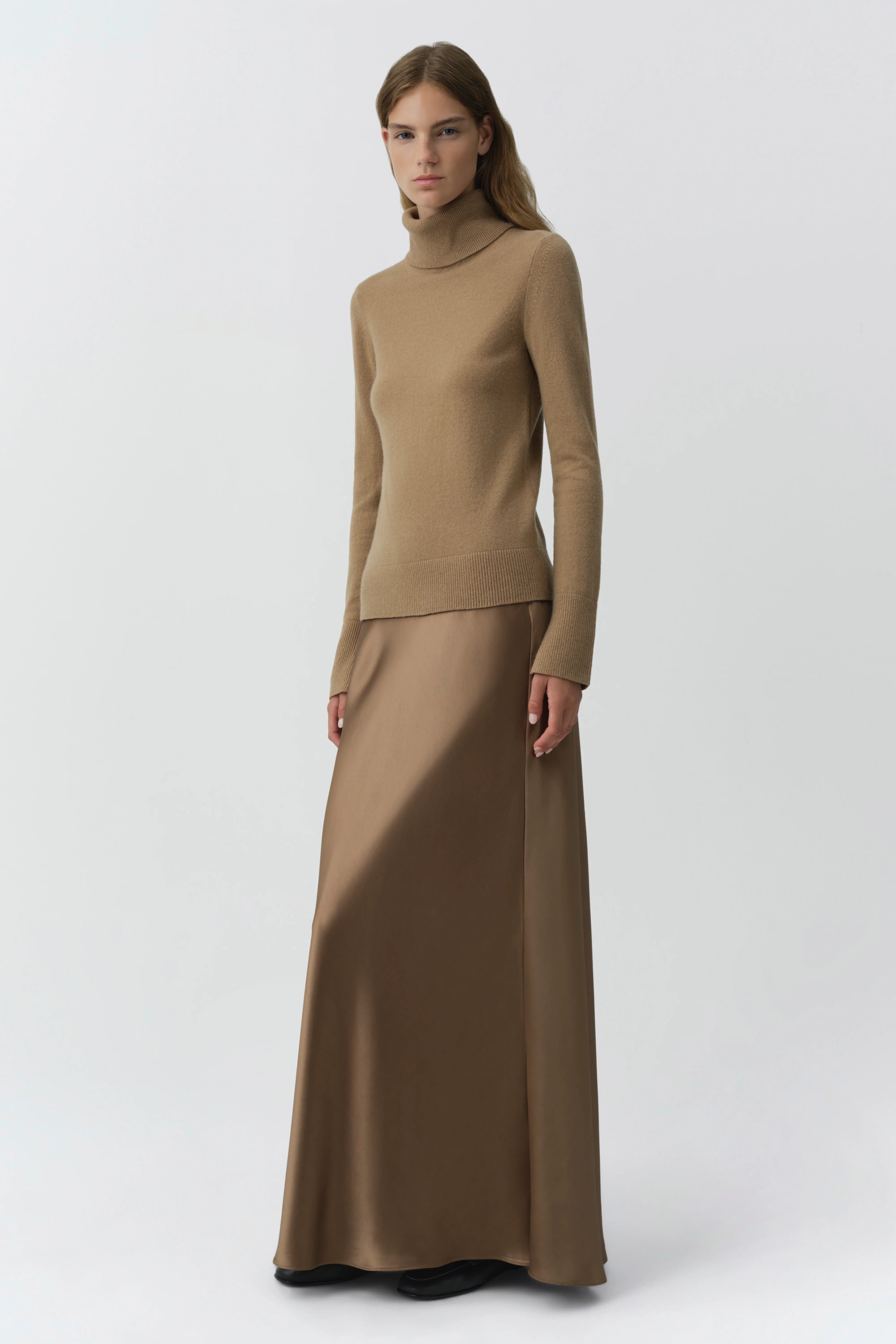 Simkhai Nella Maxi Skirt - Ochre