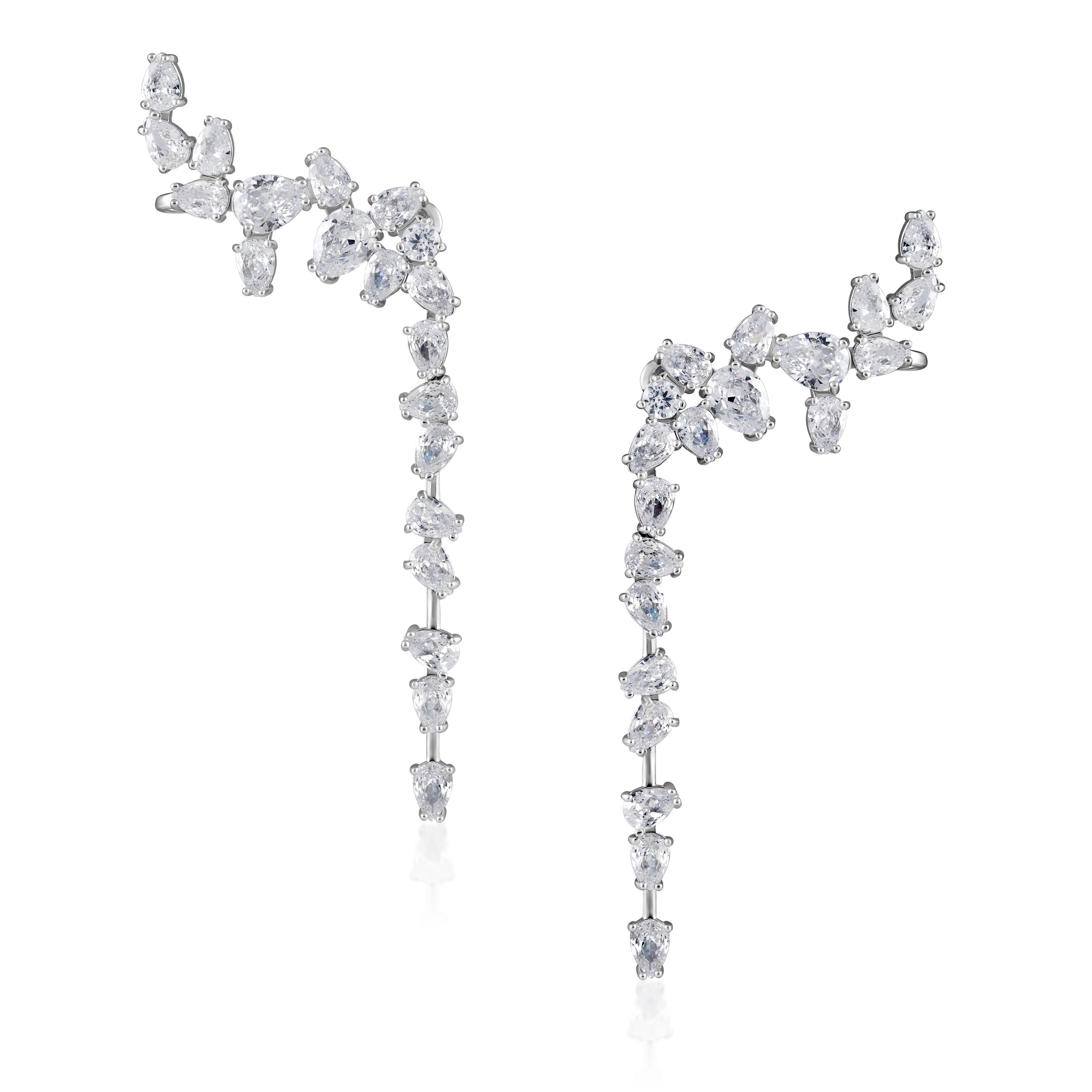 Adalee CZ Statement Earring
