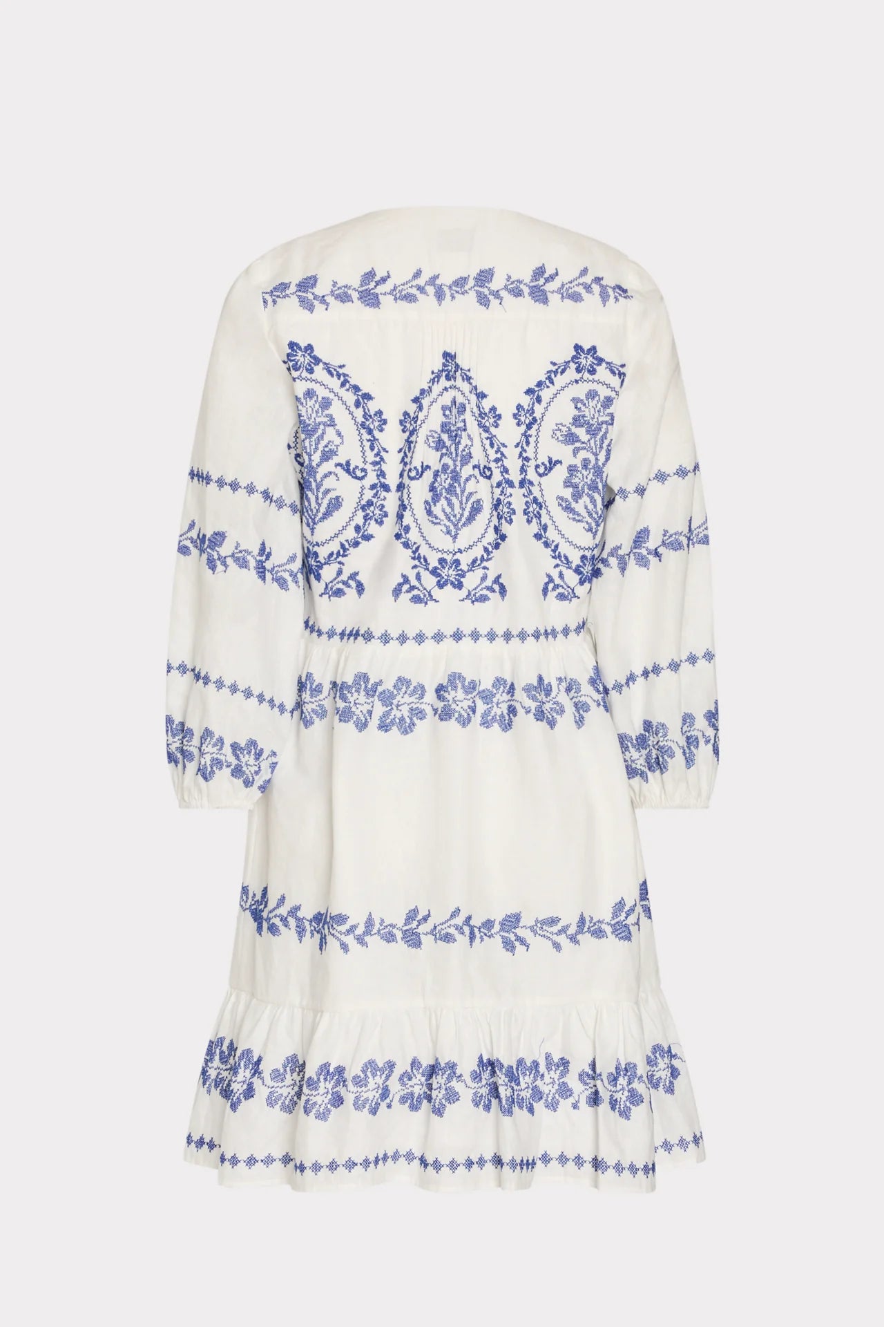 Milly Lene Embroidered Mini Dress
