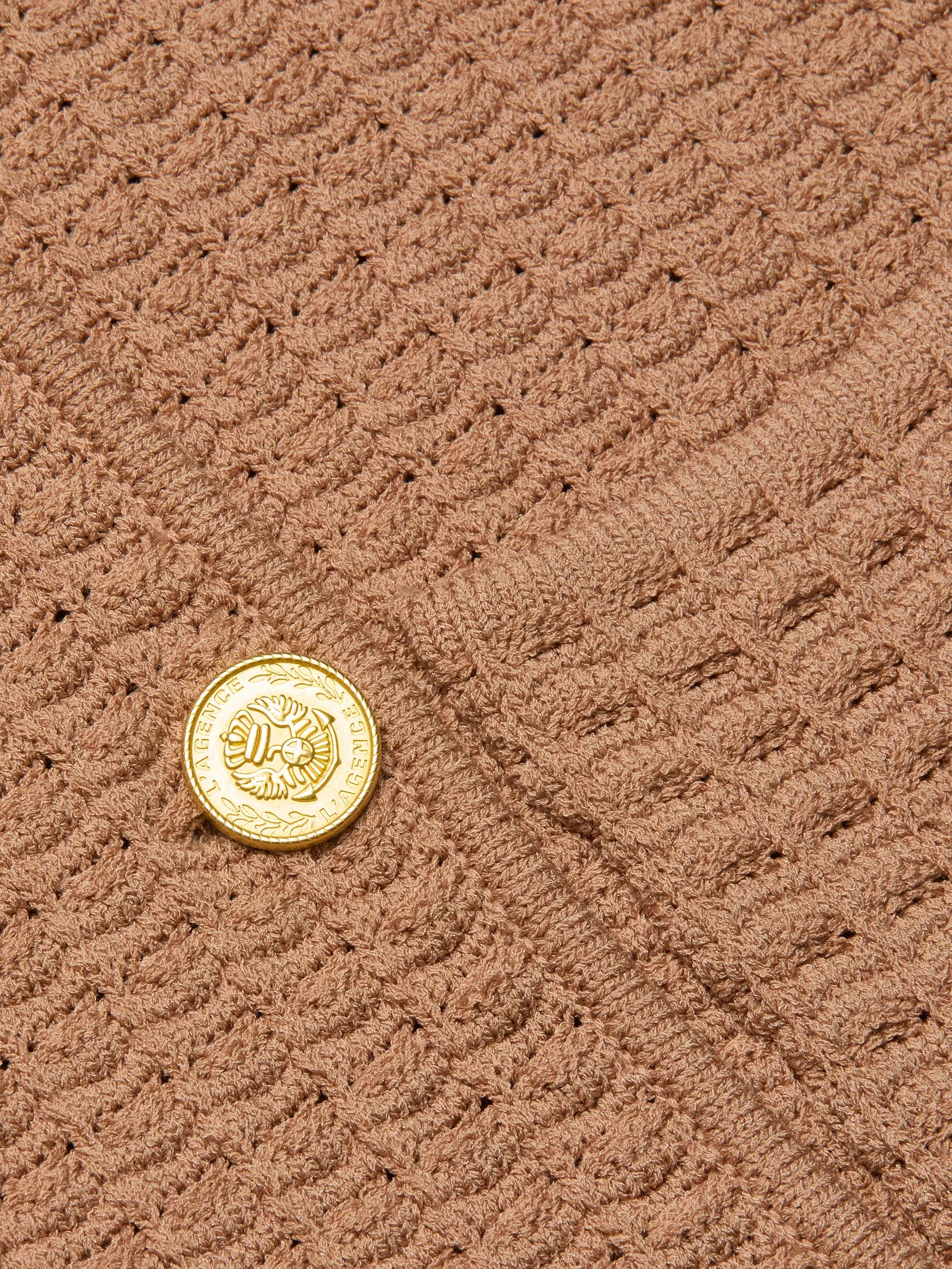 Charlie Open Stitch Knit Jacket