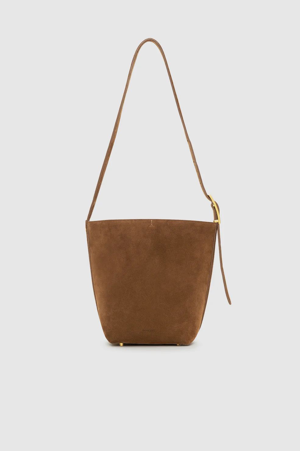 Anine Bing Elly Medium Bucket Bag - Brown