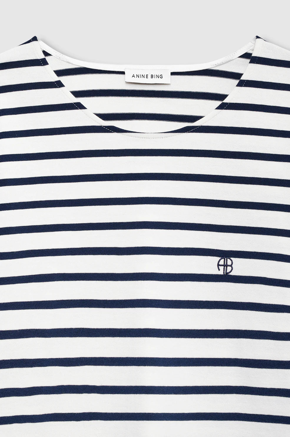 Anine Bing Newton Tee - Navy Stripe