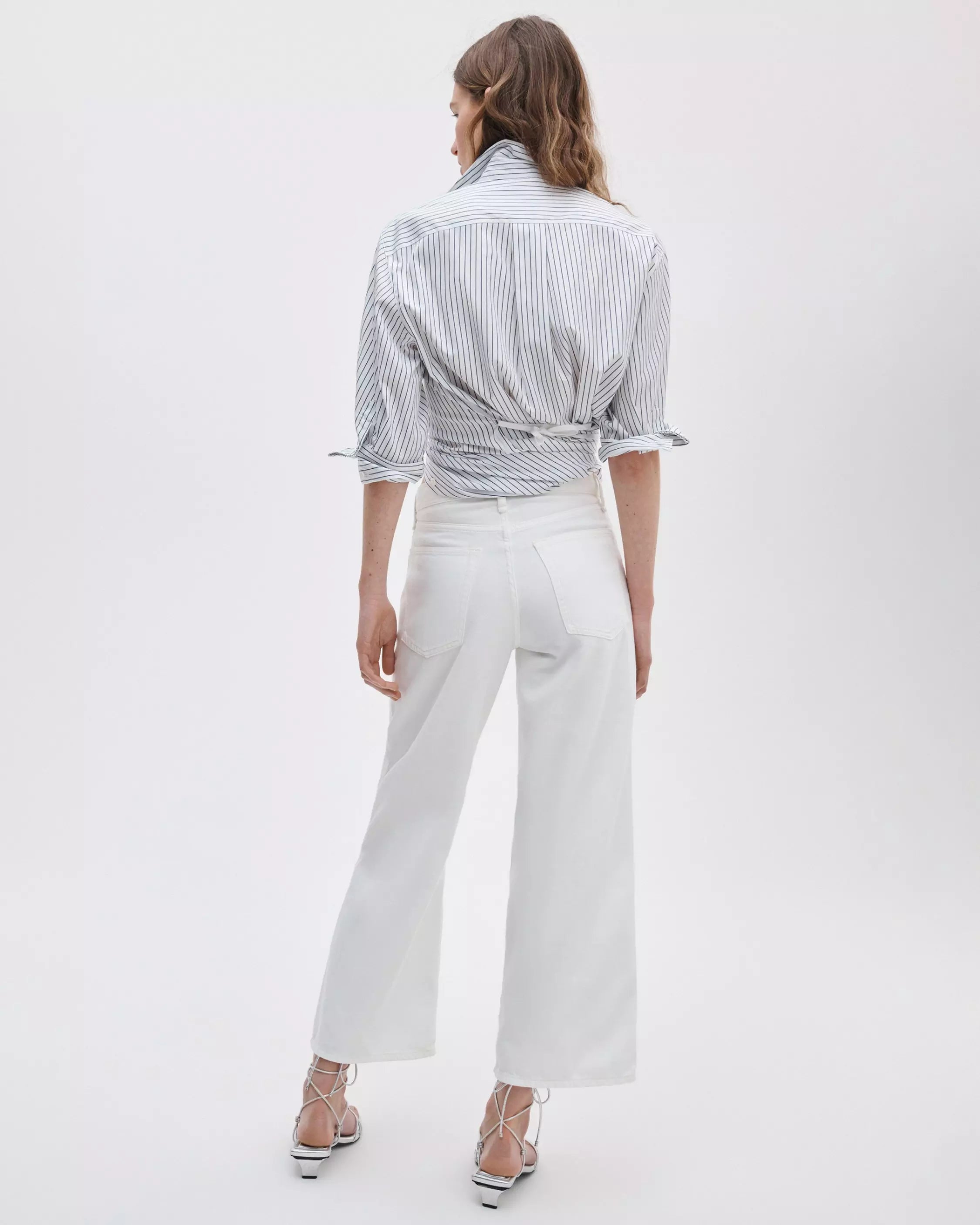 rag & bone Andi Featherweight Ankle Wide Pant