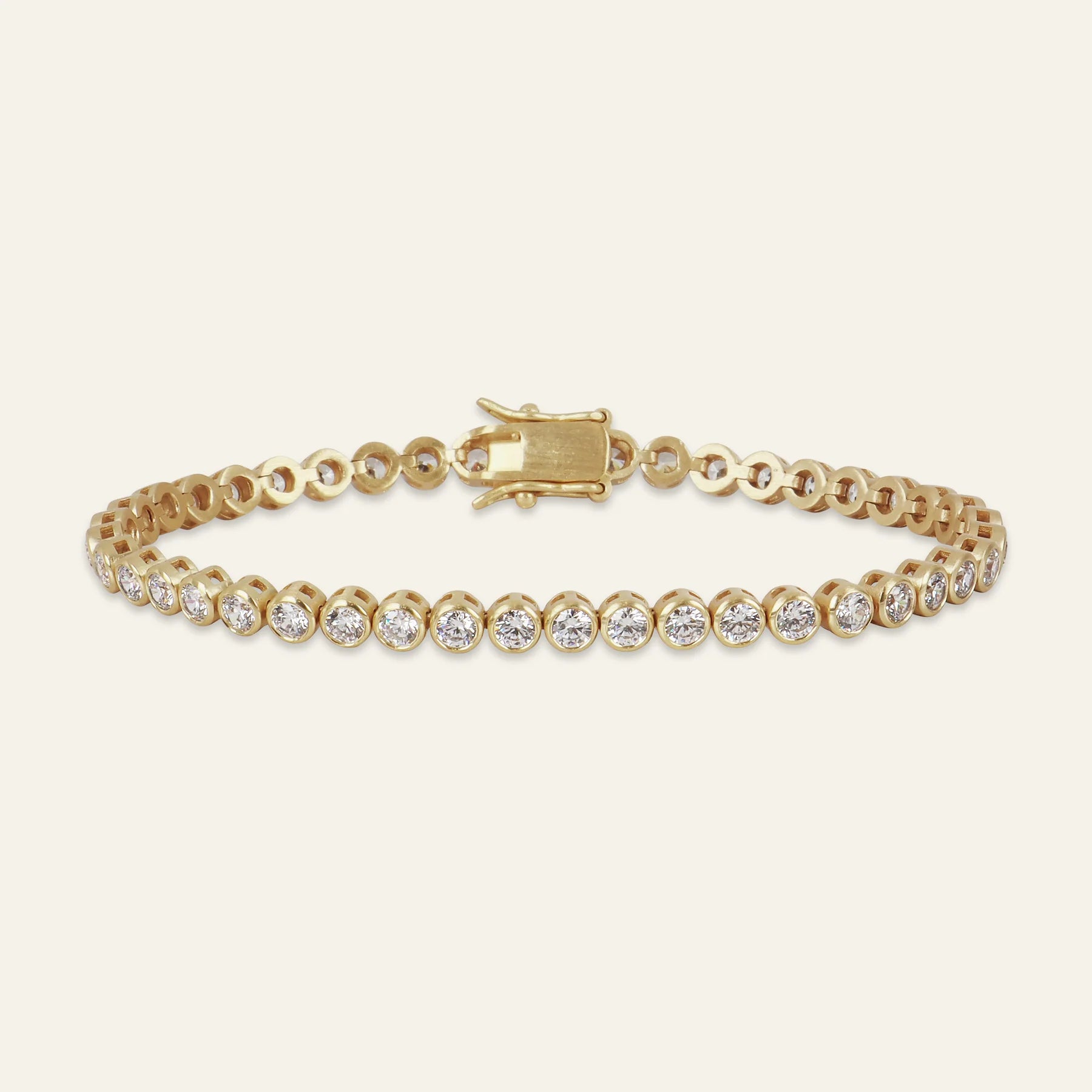 Hart Bezel Tennis Bracelet