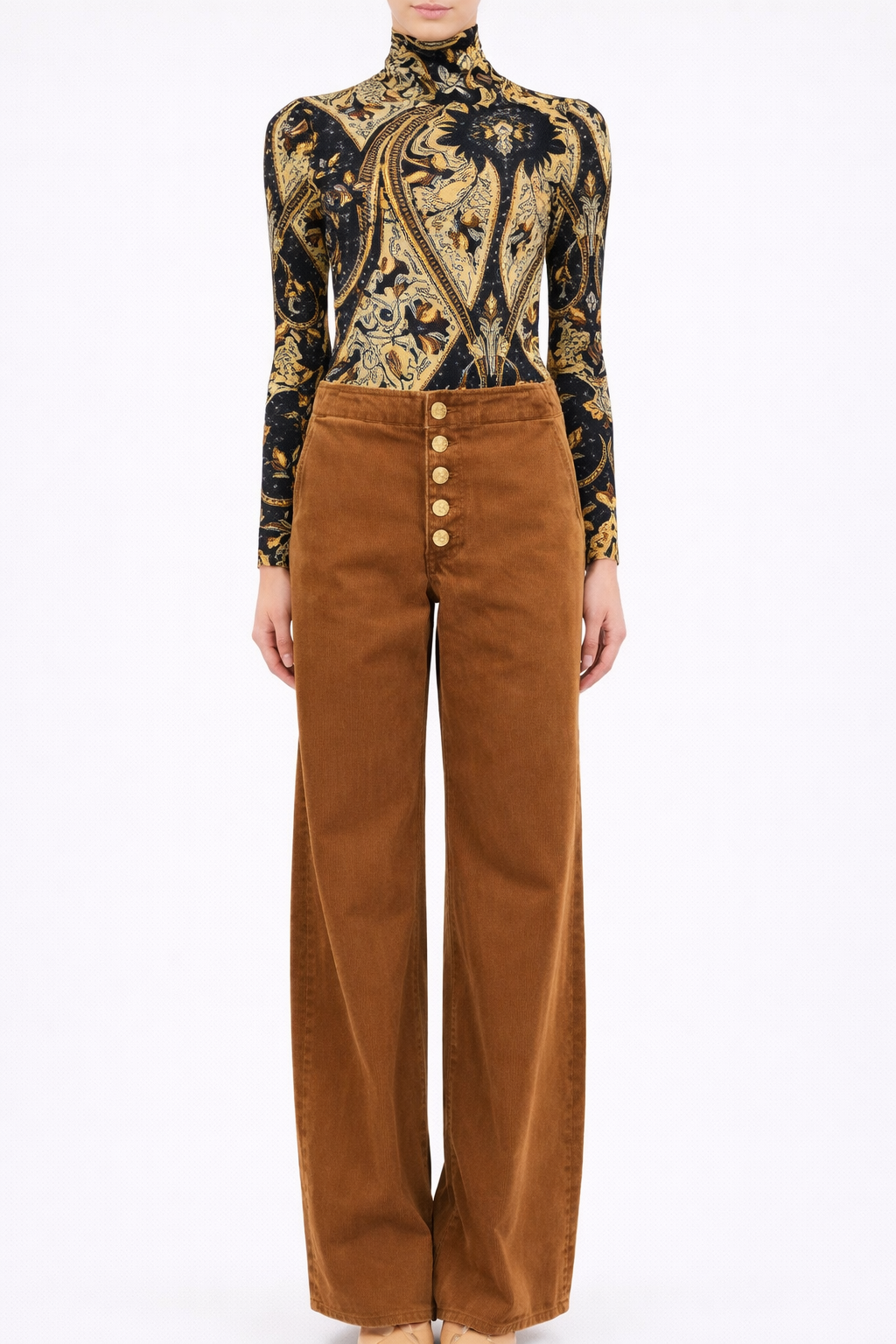 Aurelia Long-Sleeve Jersey Top