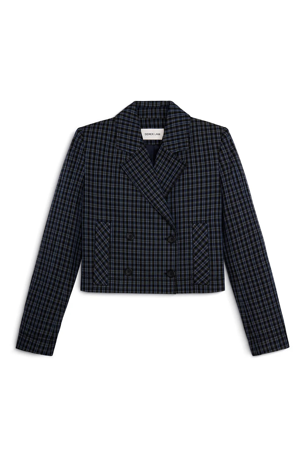 Derek Lam Jasmine Cropped Double Breasted Jacket