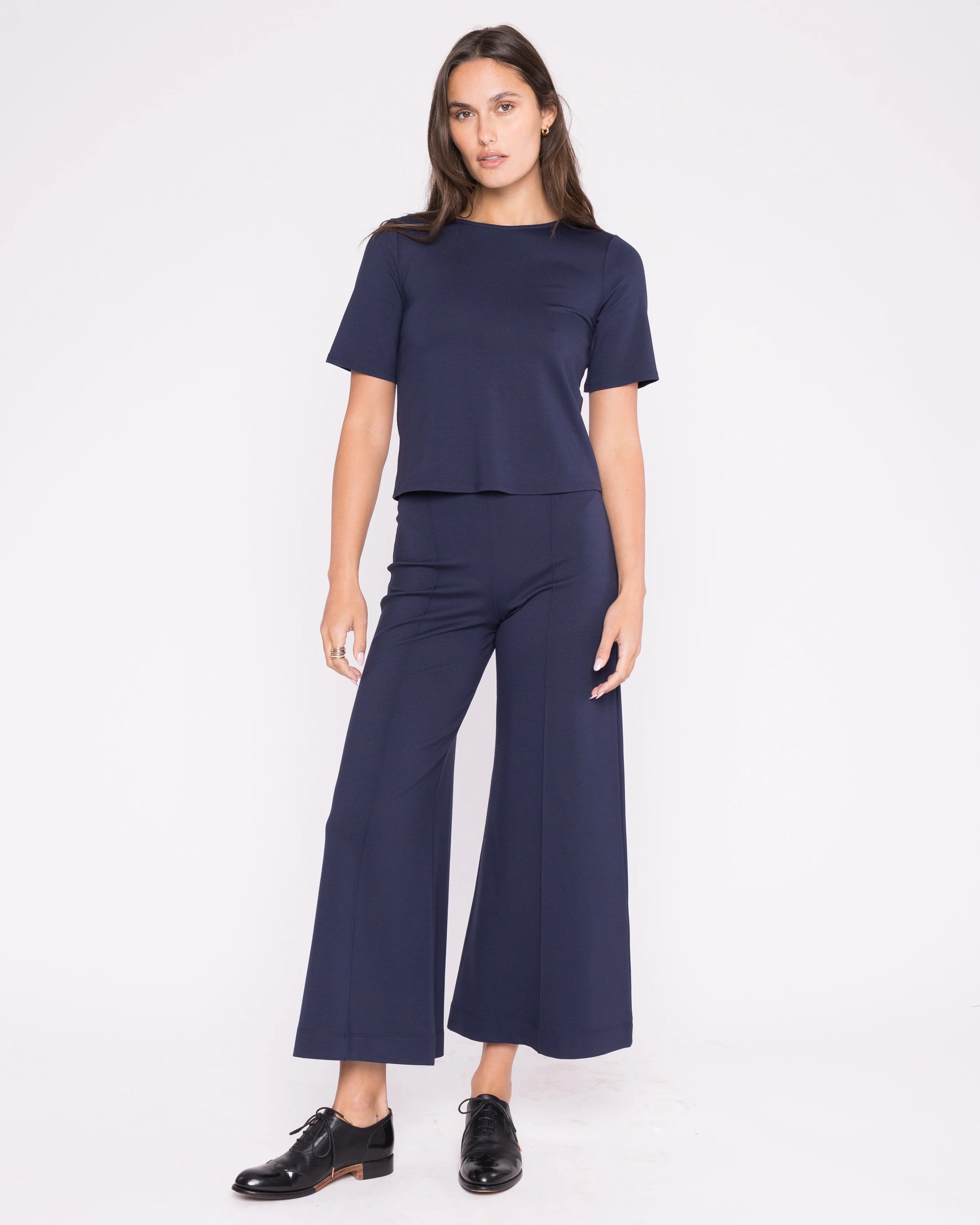 Cropped Ponte Pant