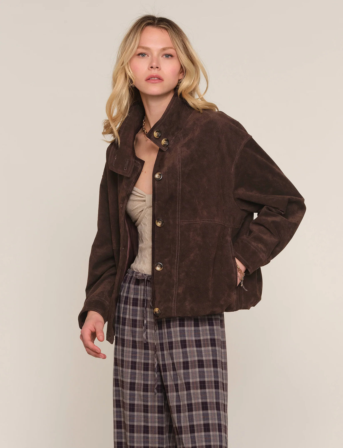 Heartloom Larissa Suede Jacket