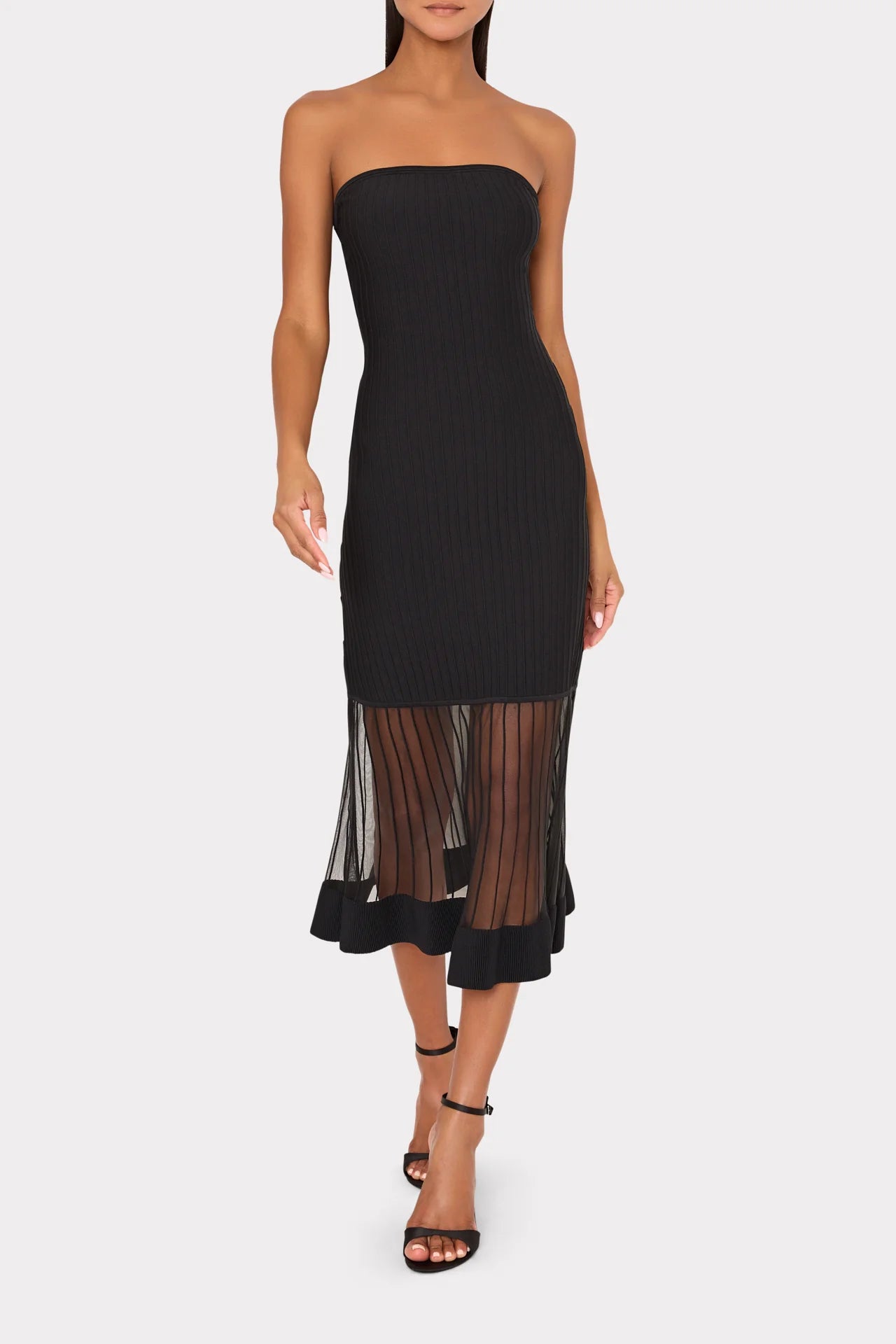 Dani Strapless Midi Dress