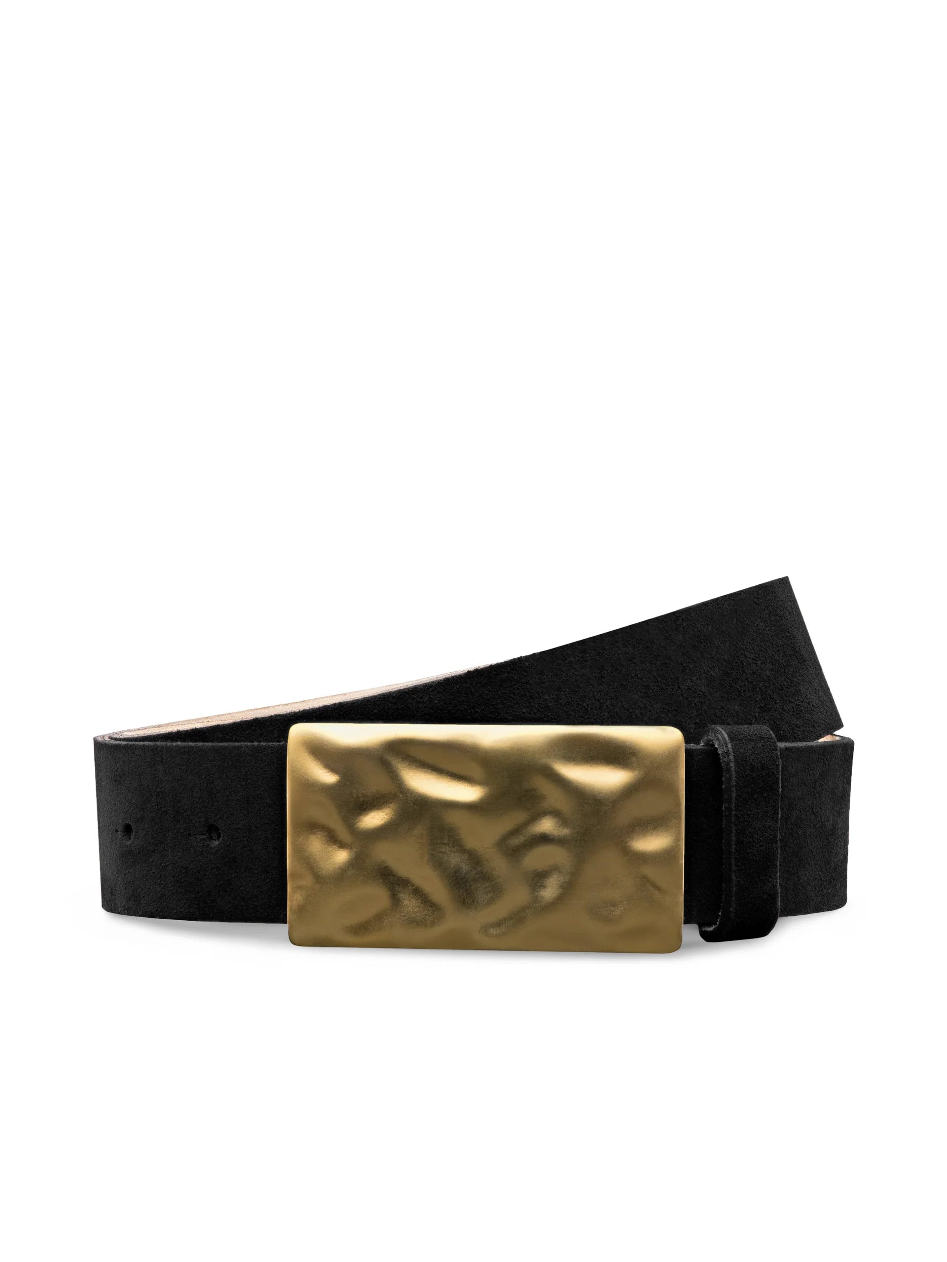 Chara Suede Belt - Black