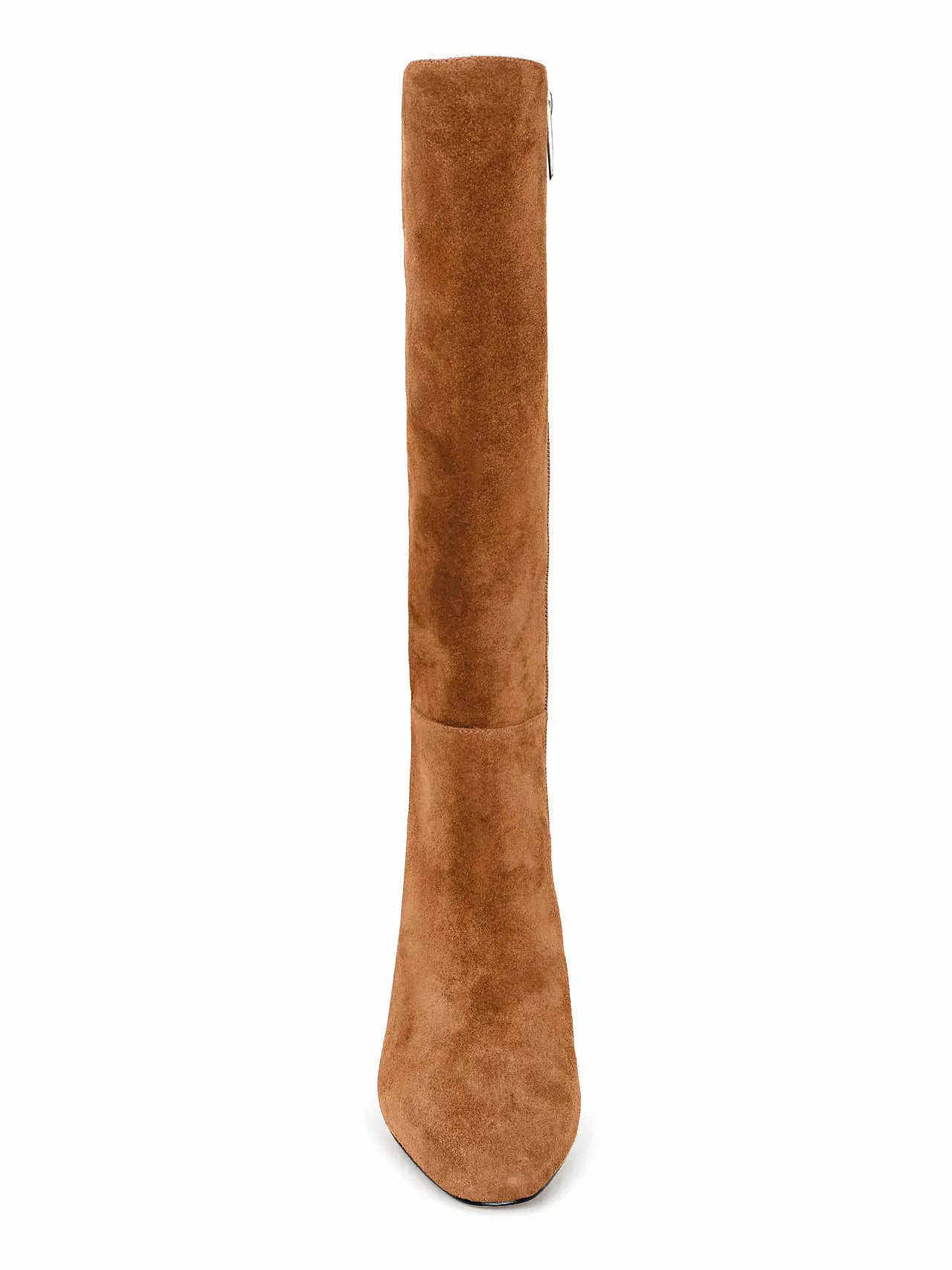 L'Agence Eugenie Block-Heel Boot Buckskin Suede