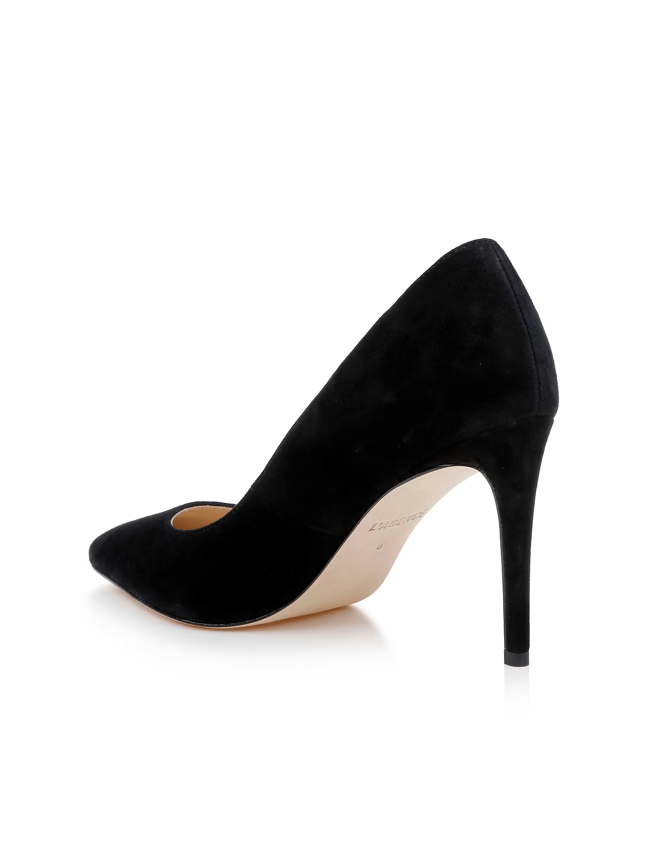 L'Agence Maelle Heel - Black Suede