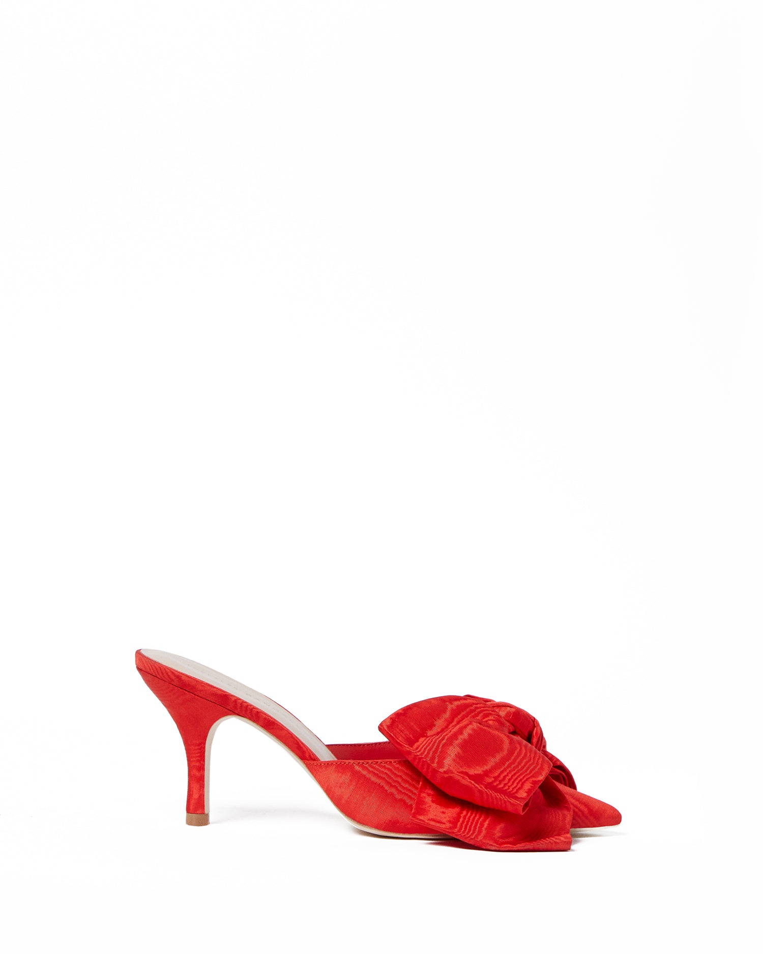 Loeffler Randall Margot Bow Mule - Red, Black