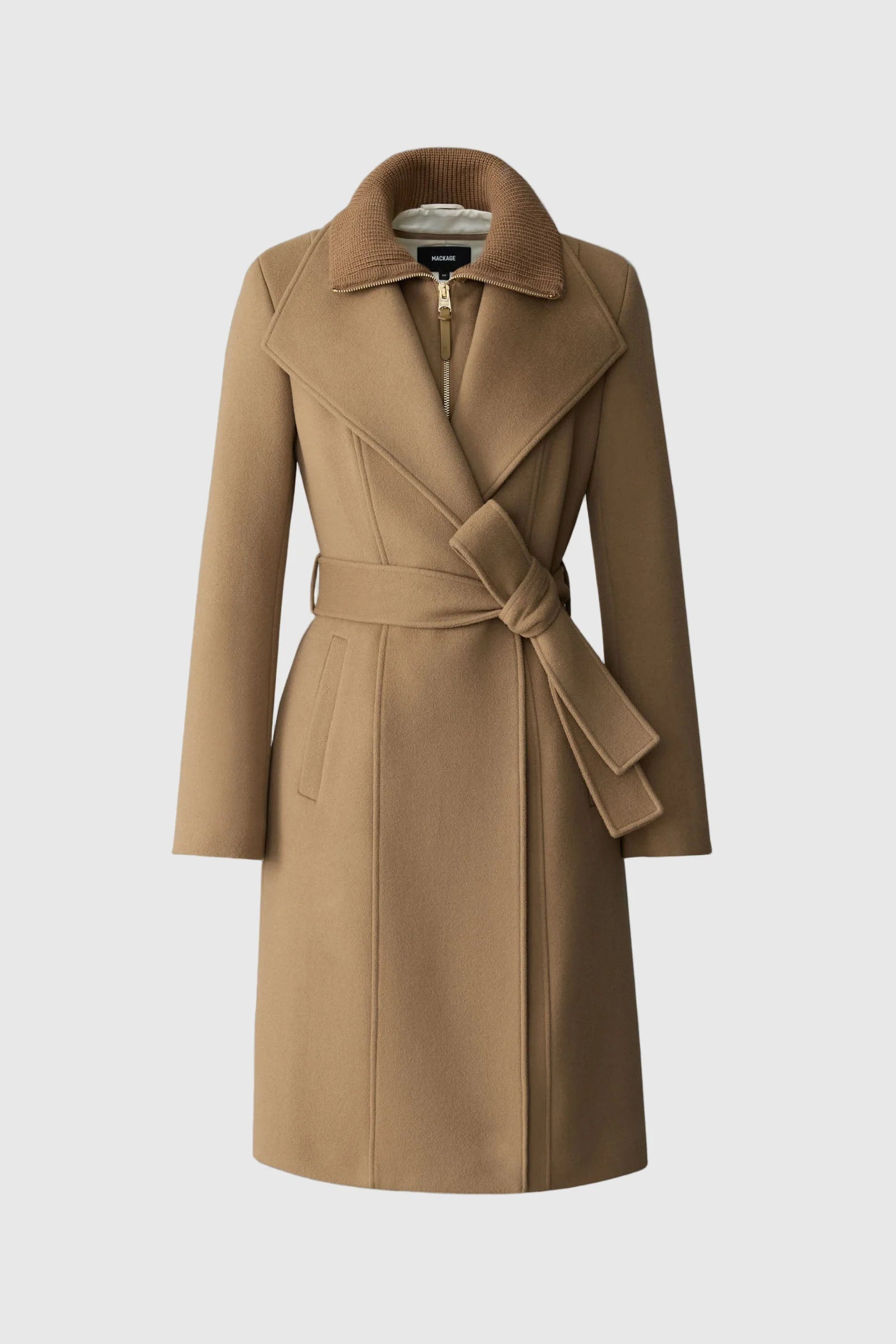 Nortia Wool Coat - Otter