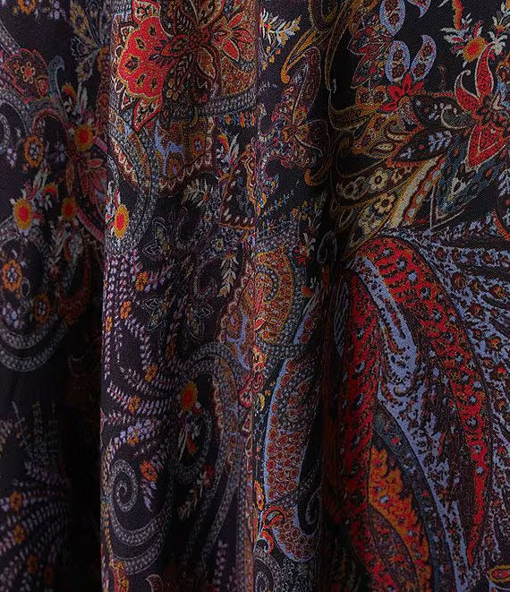 Marella Decano Skirt -Printed satin skirt