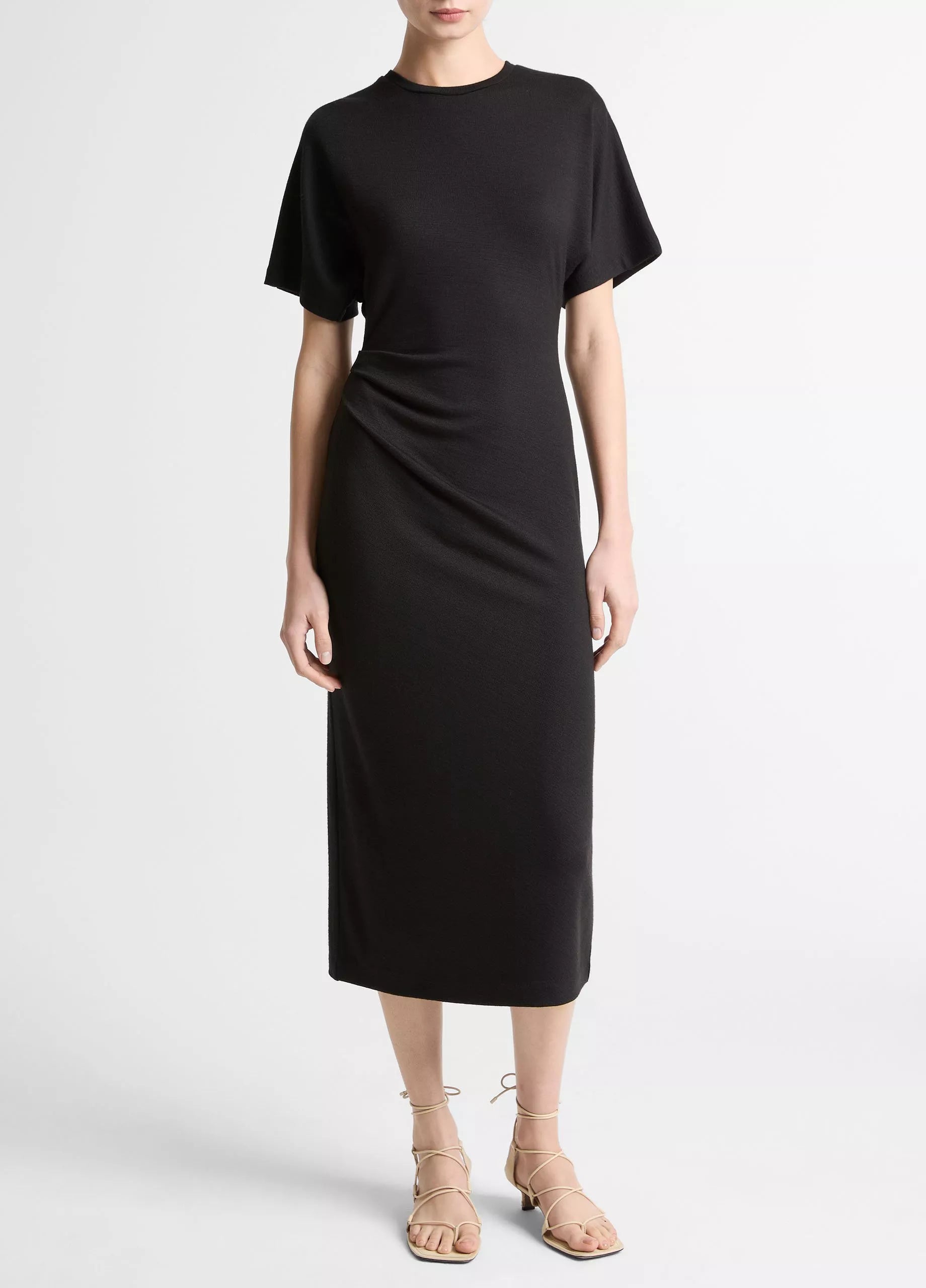 Vince Side Rouche Dress