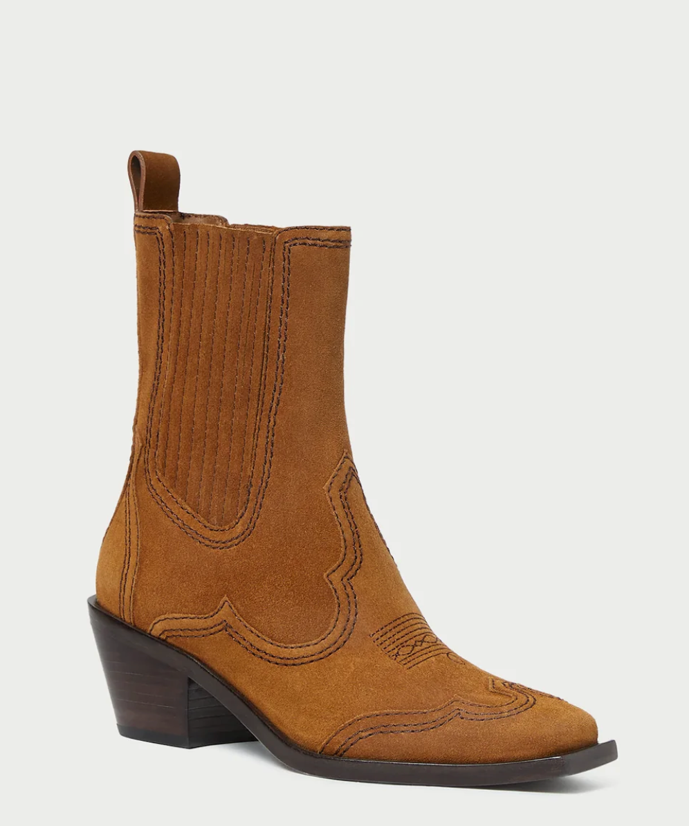 Loeffler Randall Agnes Western Ankle Bootie