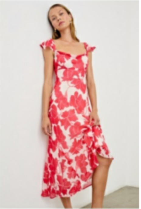 Marigold Dress - Scarlett Hibiscus