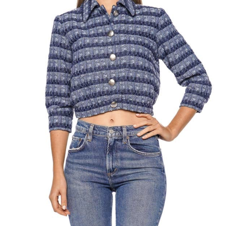 JIA Cropped 3/4 SLV jacket