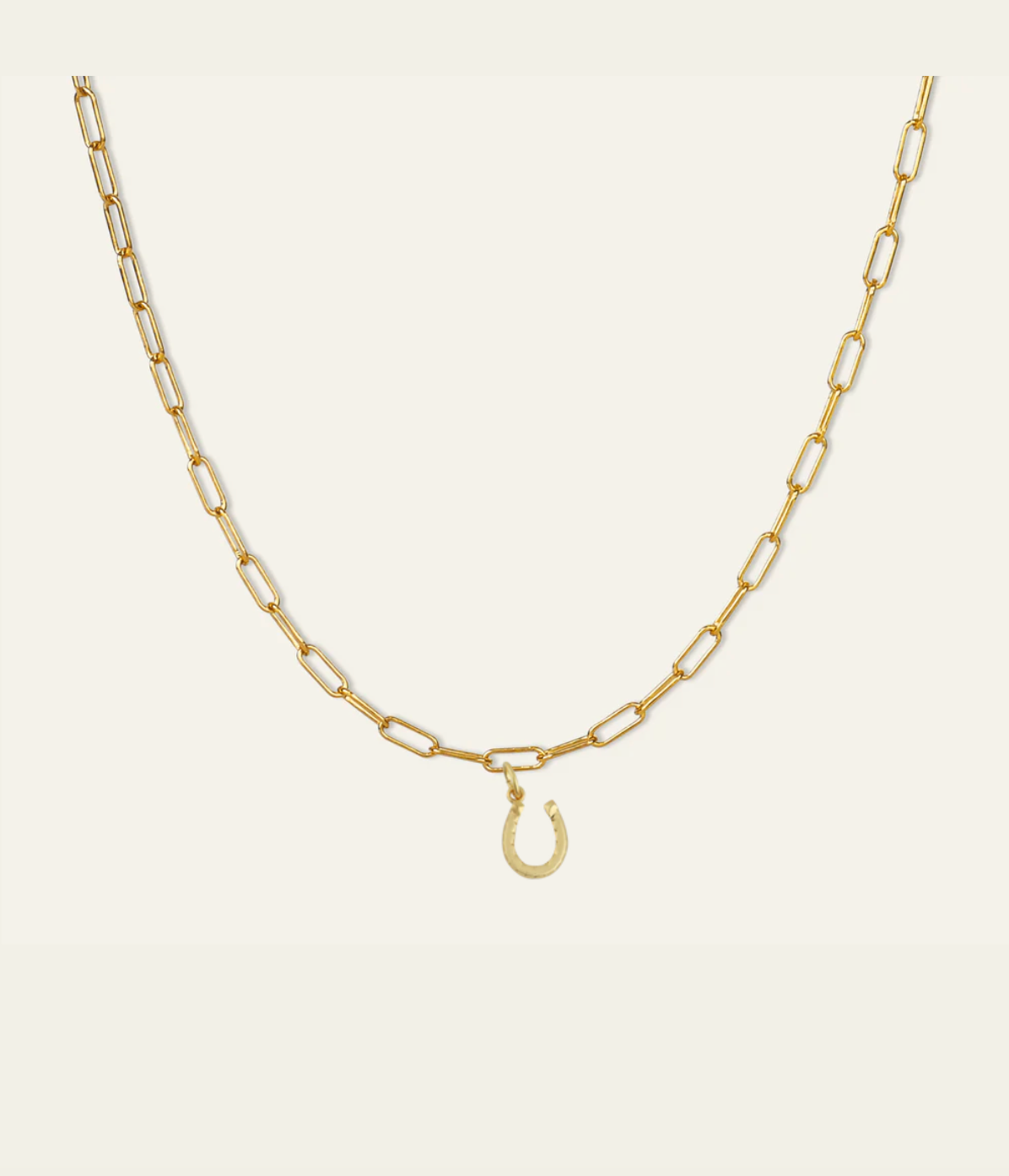 HART 18" Jane Chain (slider) & Small Fortuna Horseshoe Charm
