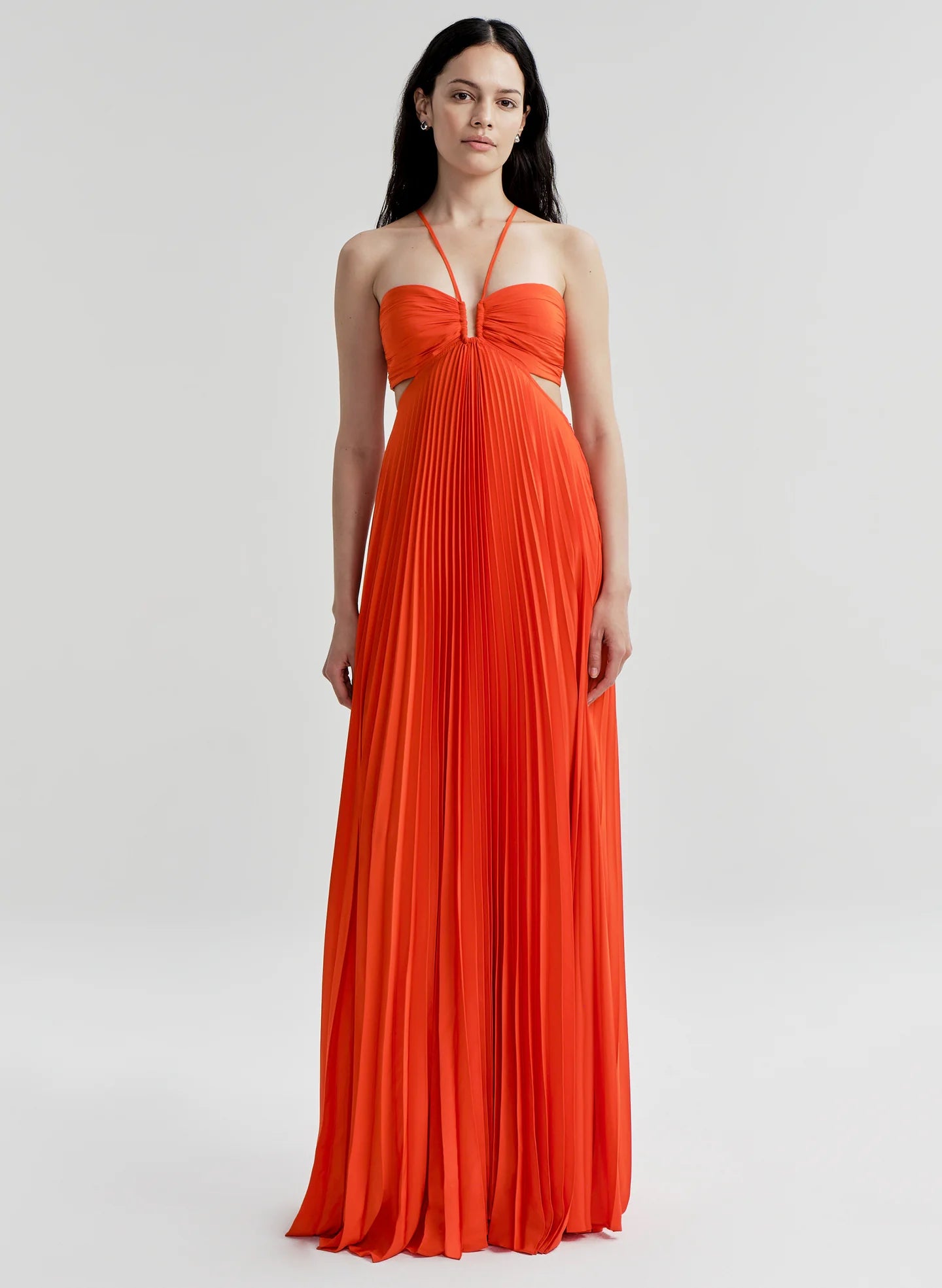 Moira Pleated Maxi Dress