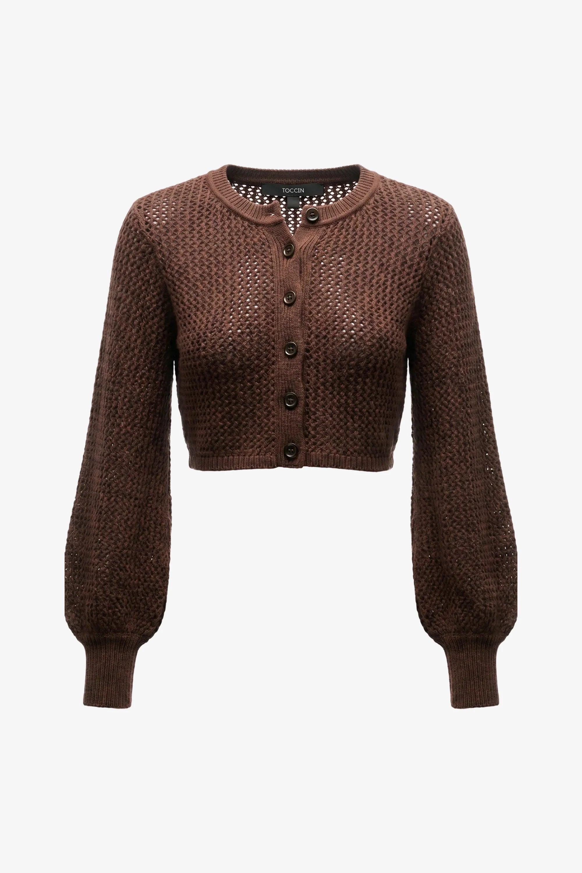 Toccin Tori Blouson Sleeve Cardigan