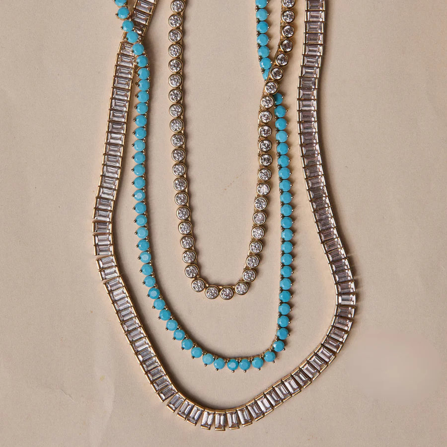 Hart Turquoise Tennis Necklace