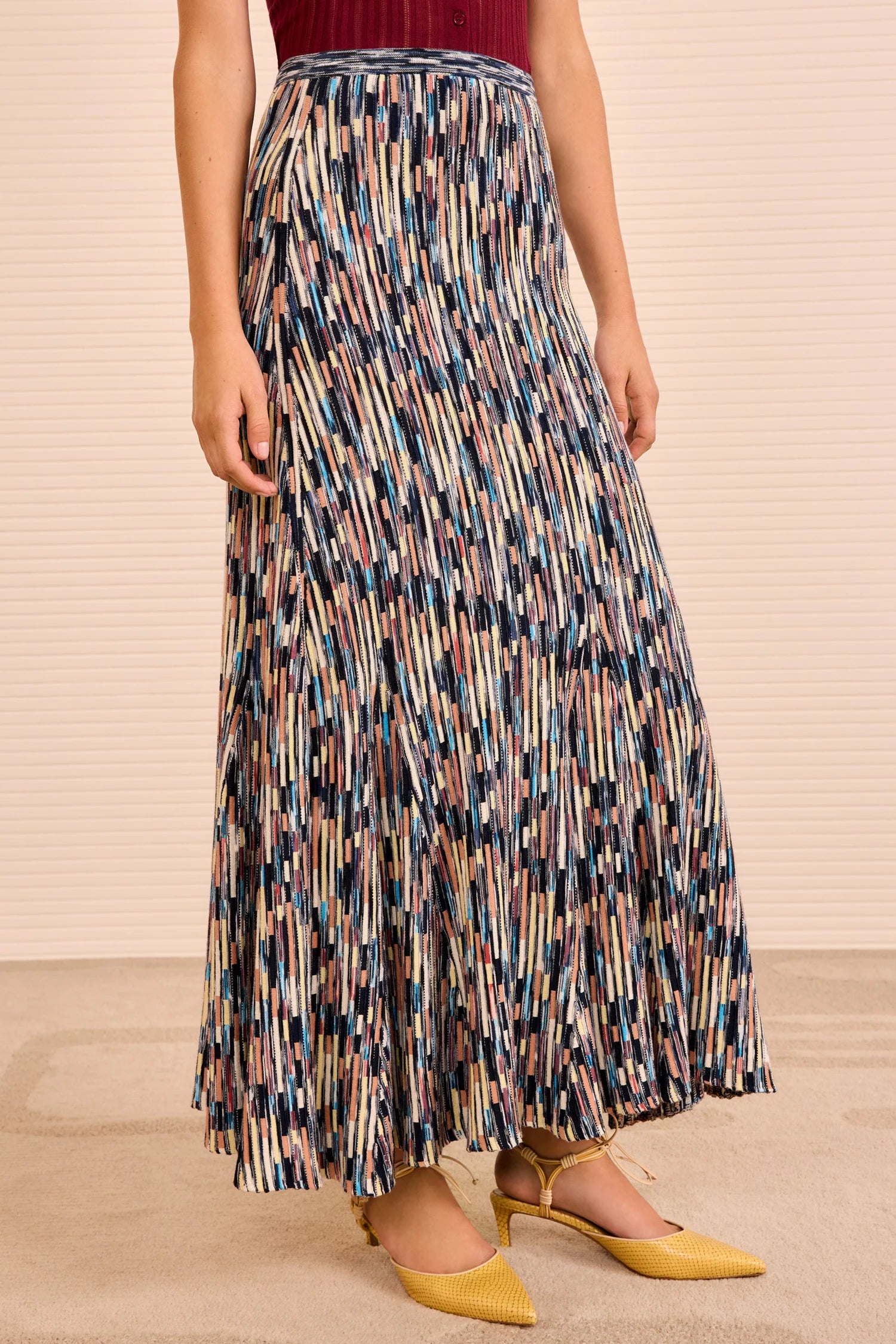 Ulla Johnson Marceline Multicolor Long Skirt
