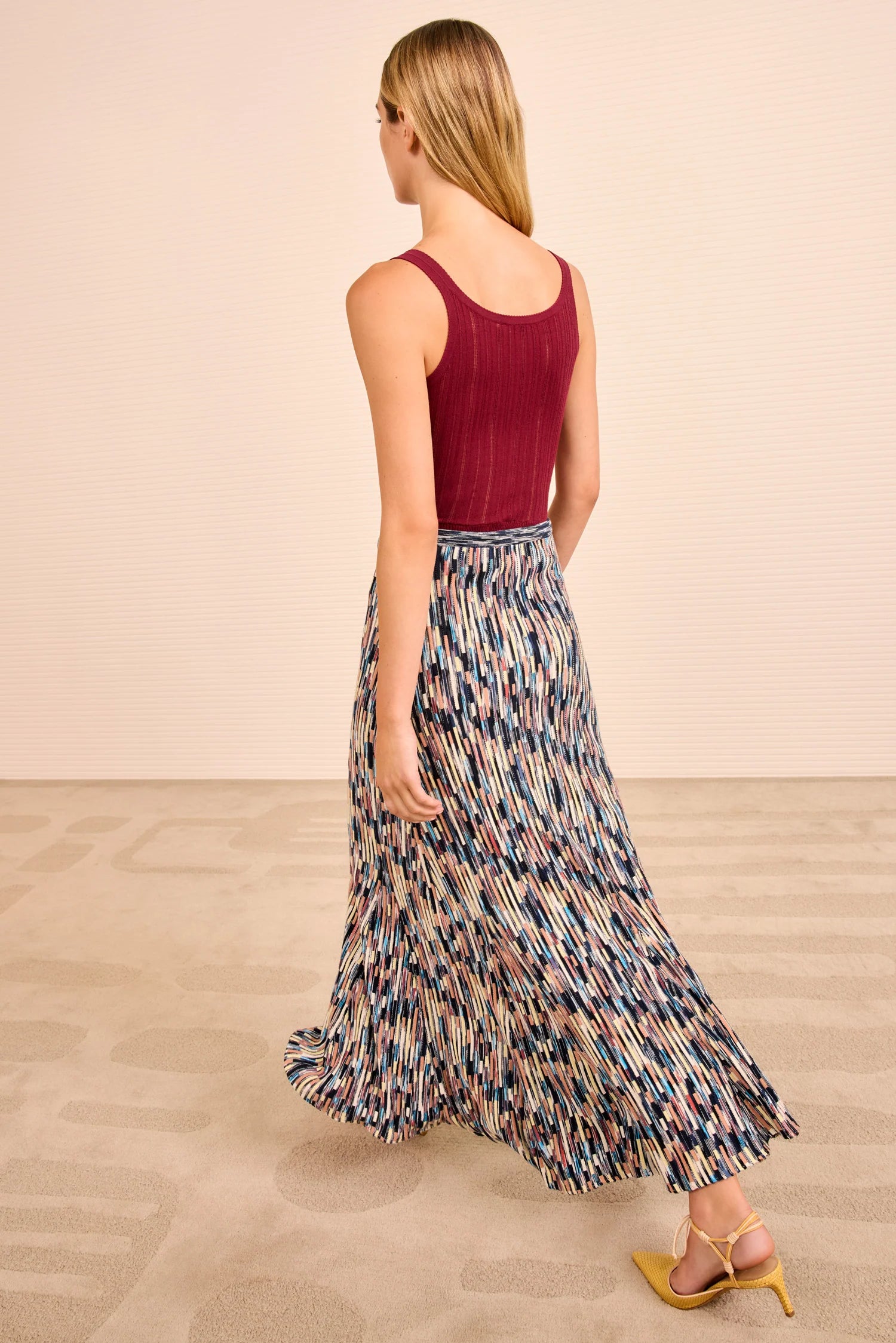 Ulla Johnson Marceline Multicolor Long Skirt