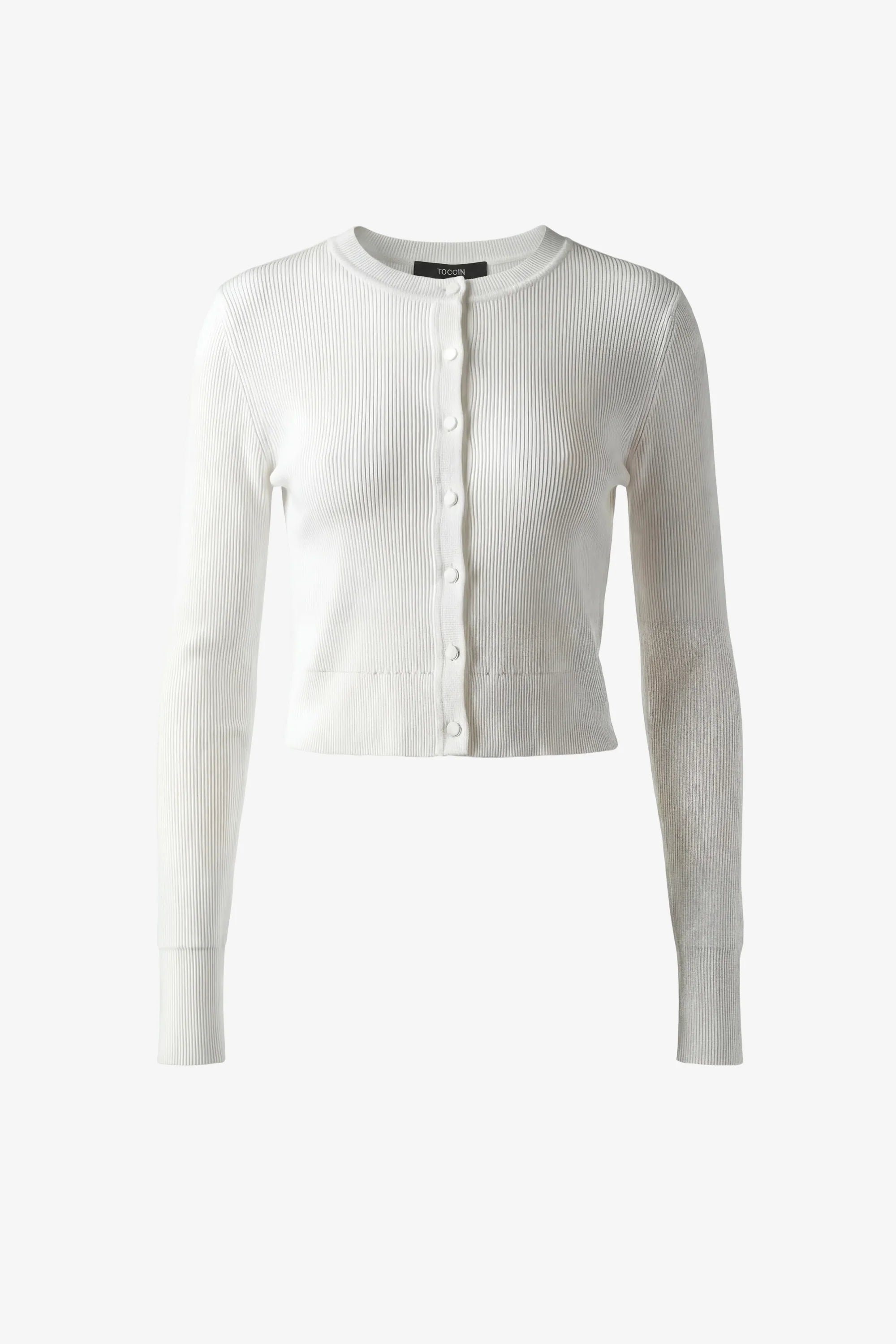 Toccin Zoe Cropped Cardigan - Optic