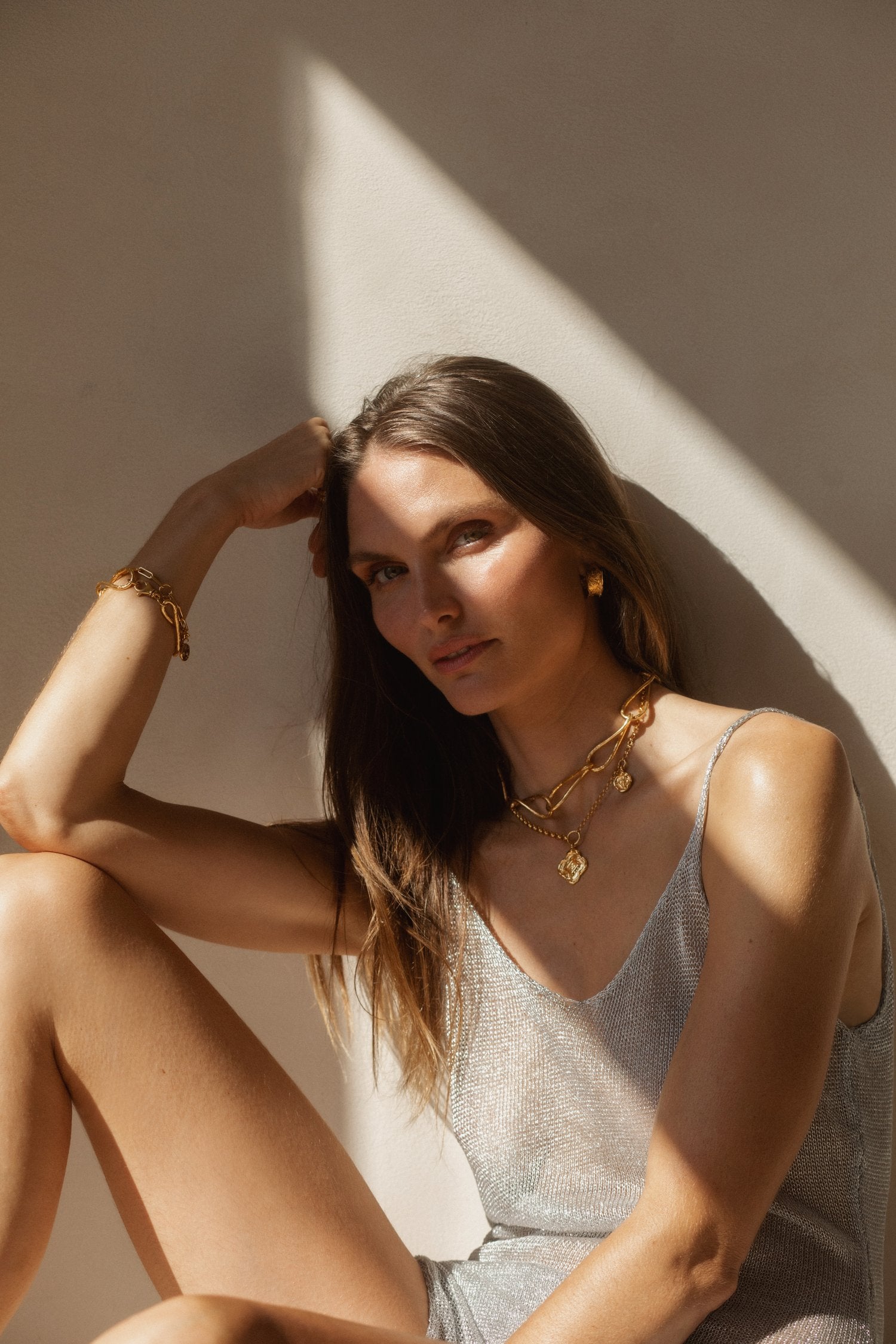 Message In A Bottle Earrings - Silver