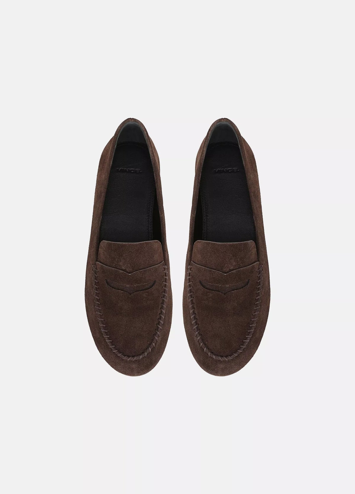 Vince Teo Suede Loafer - Cocoa Brown