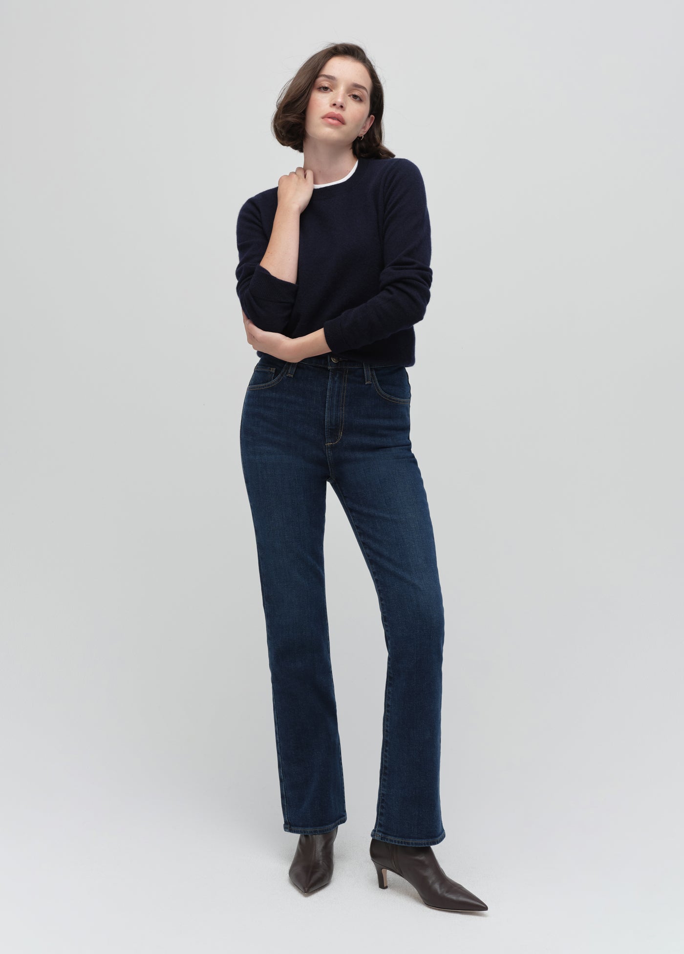 Favorite Daughter The Valentina Shortie Boot - Woodside Wash