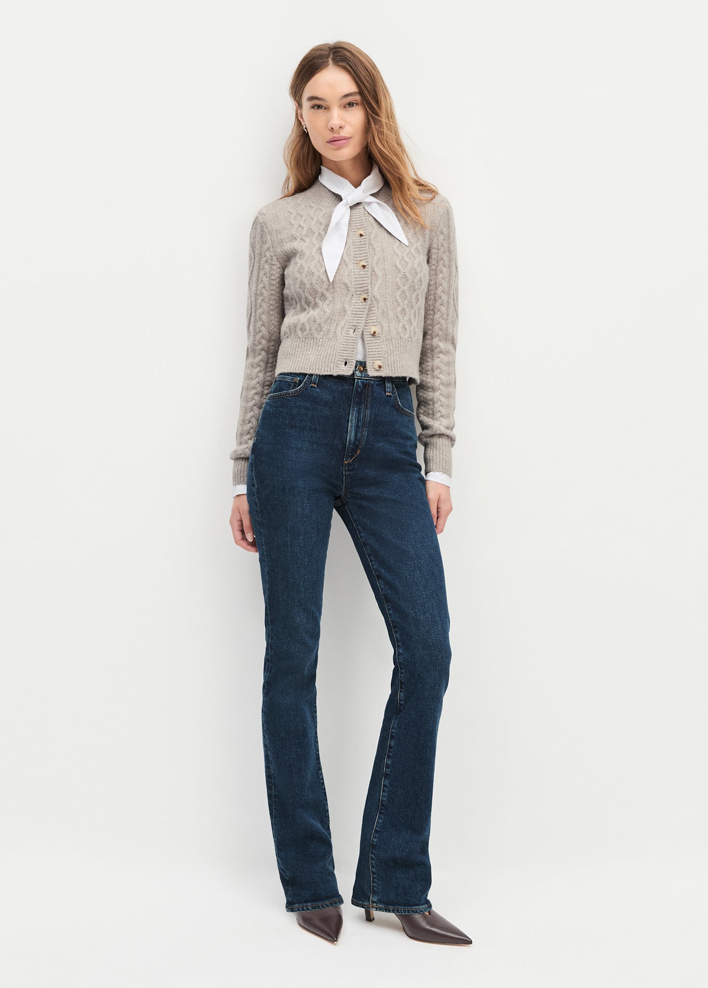Favorite Daughter Eleanor Cardigan, Basmati