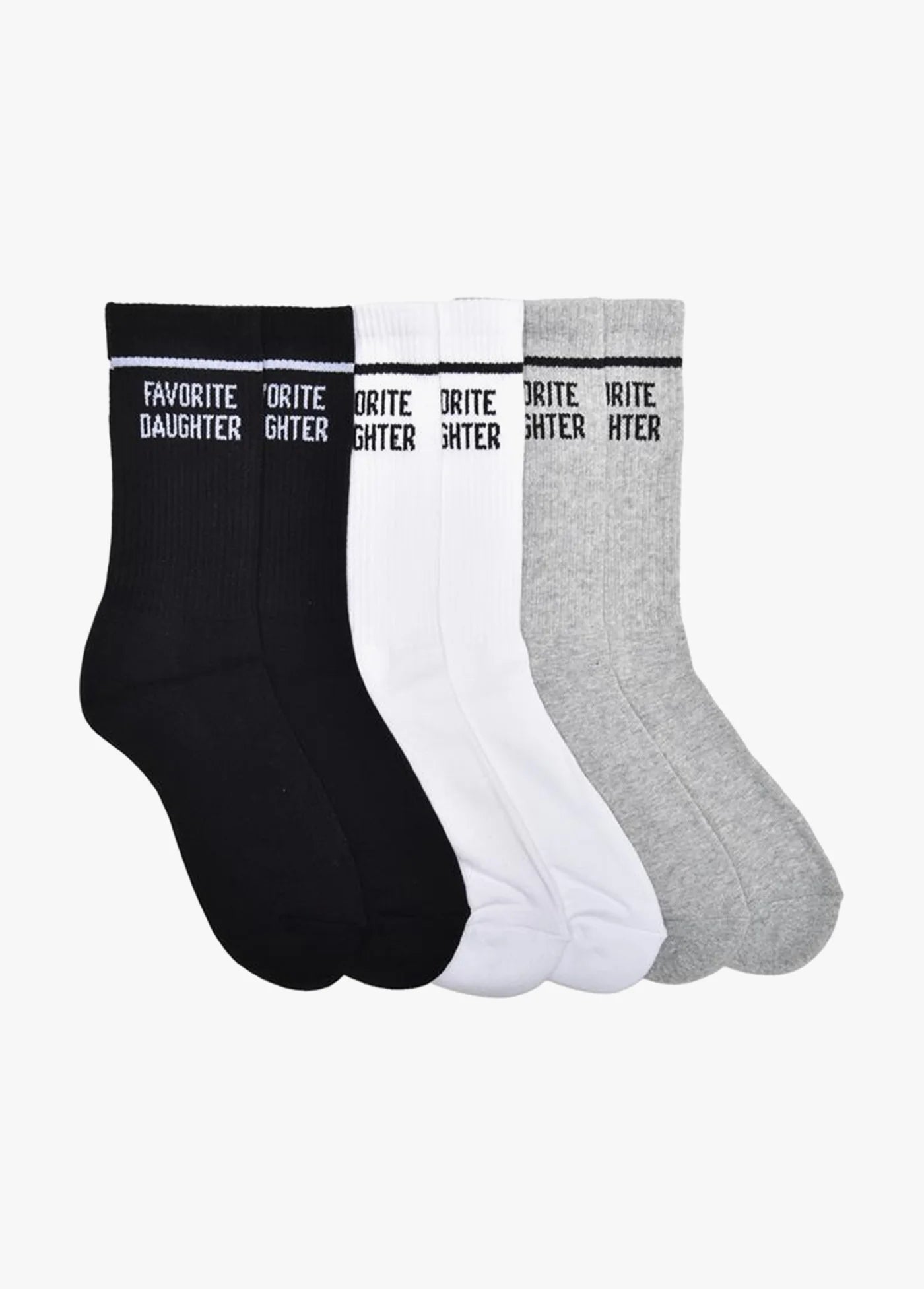 Collegiate Sox Box Set - White/Gray/Balck